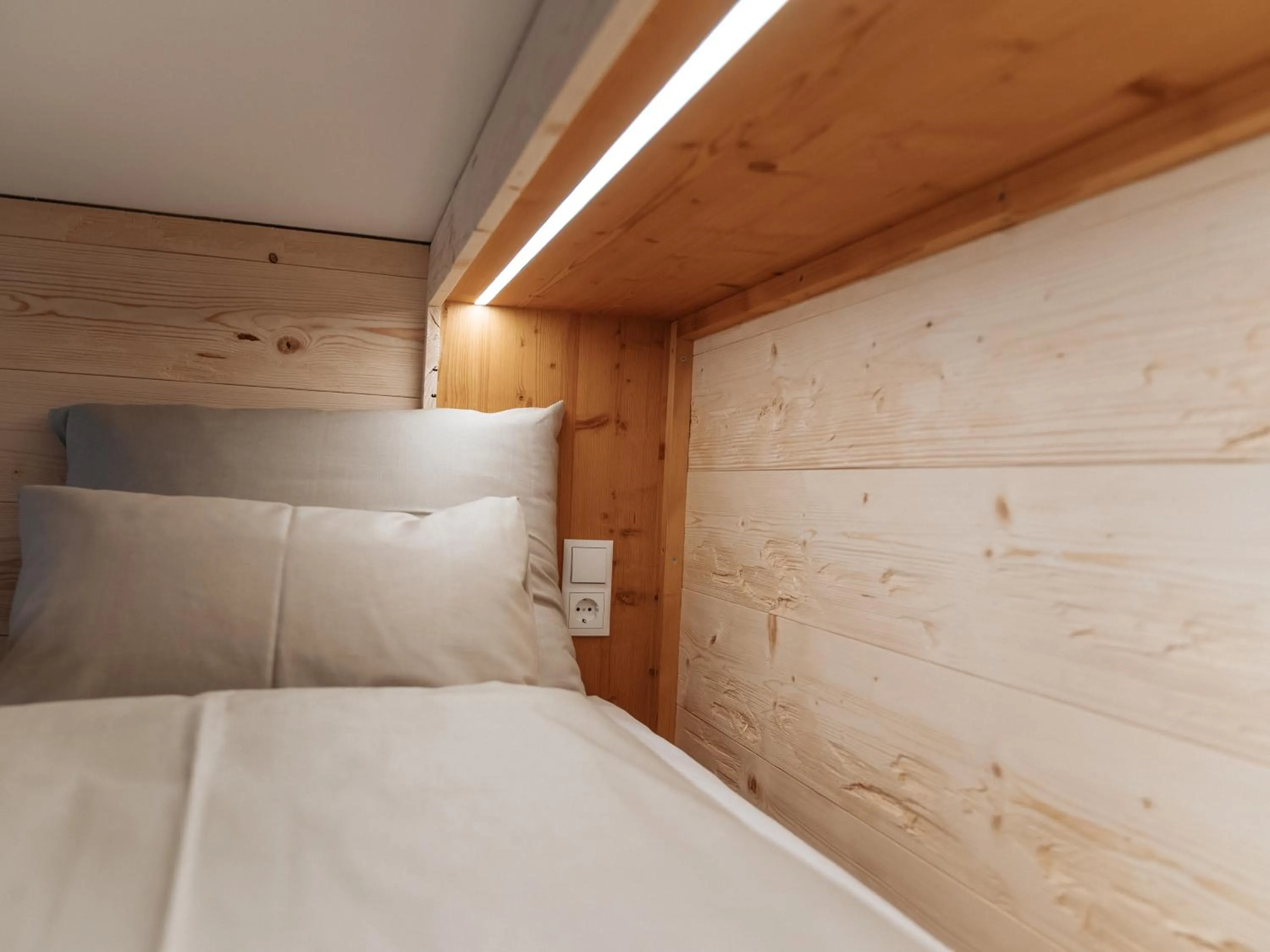 Bed in Berghotel Wald&Wiesn