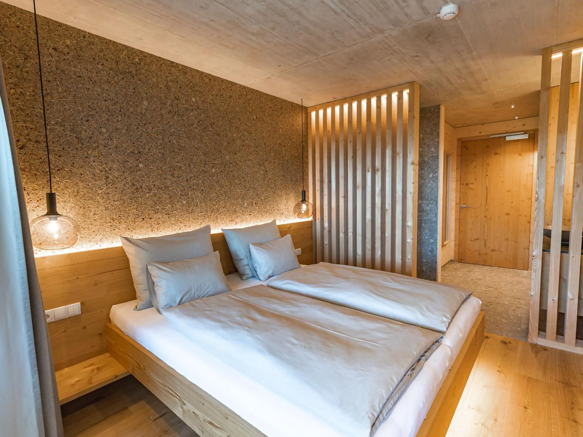 Bed in Berghotel Wald&Wiesn
