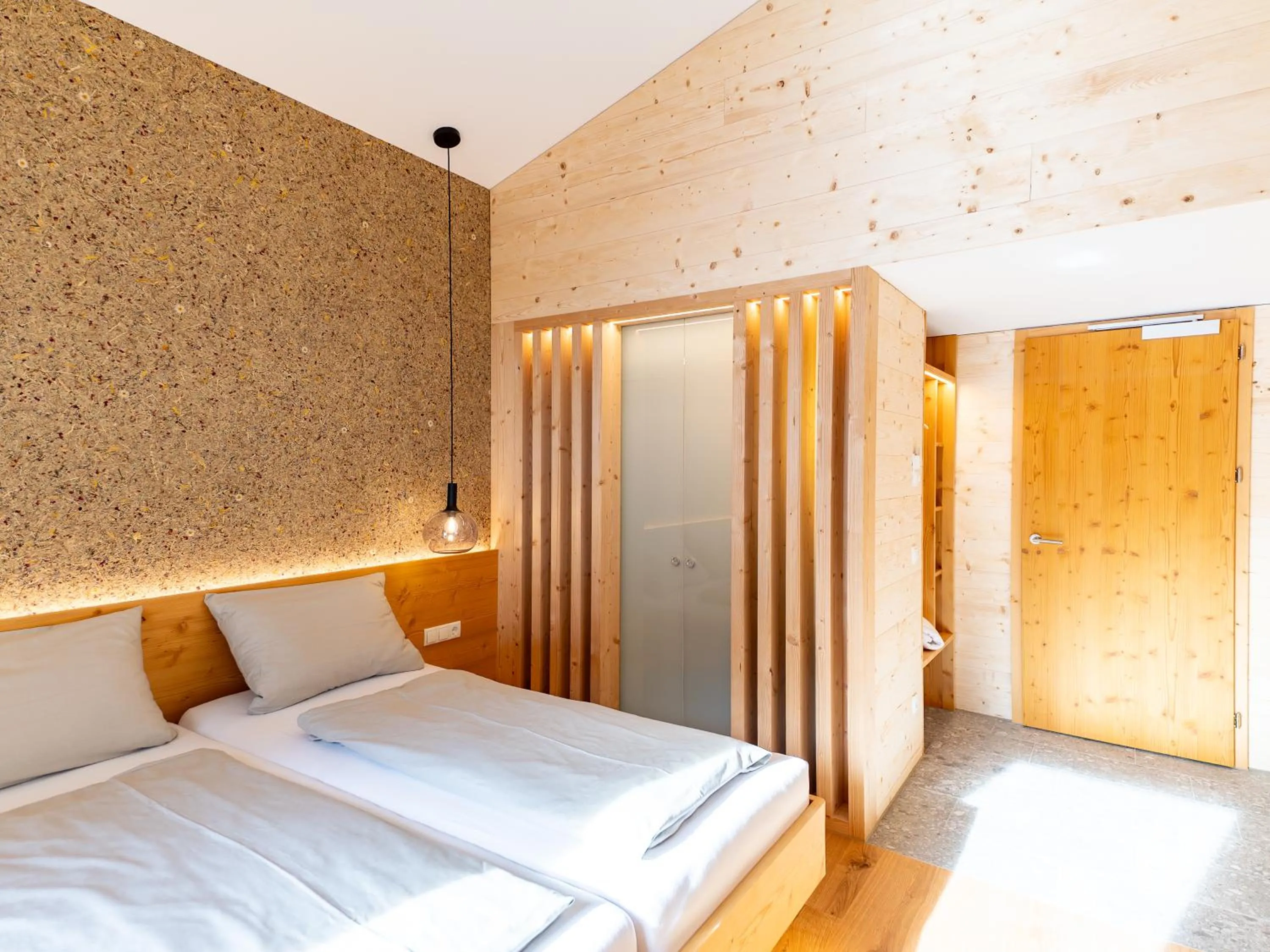 Bed in Berghotel Wald&Wiesn