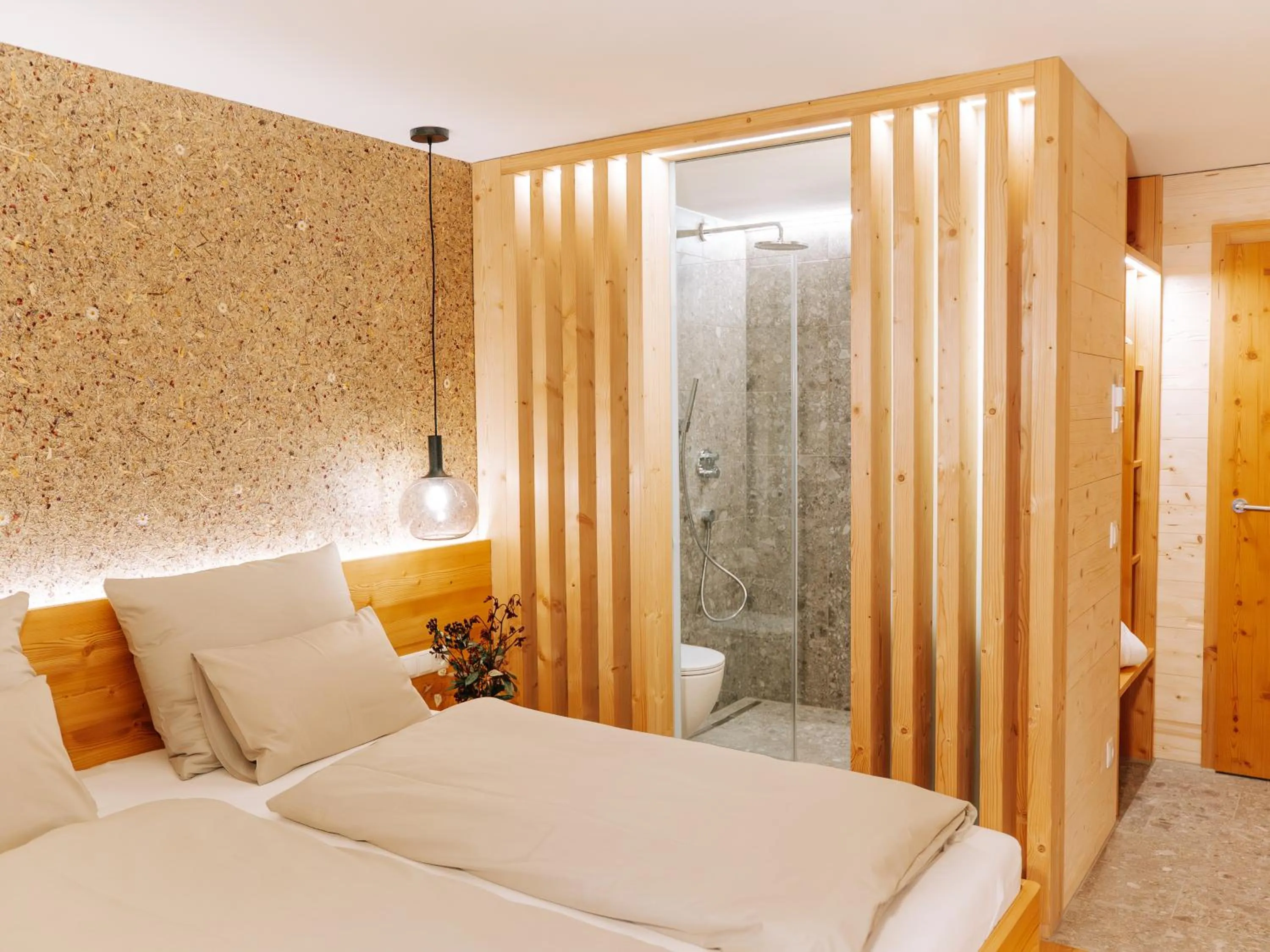 Bed in Berghotel Wald&Wiesn