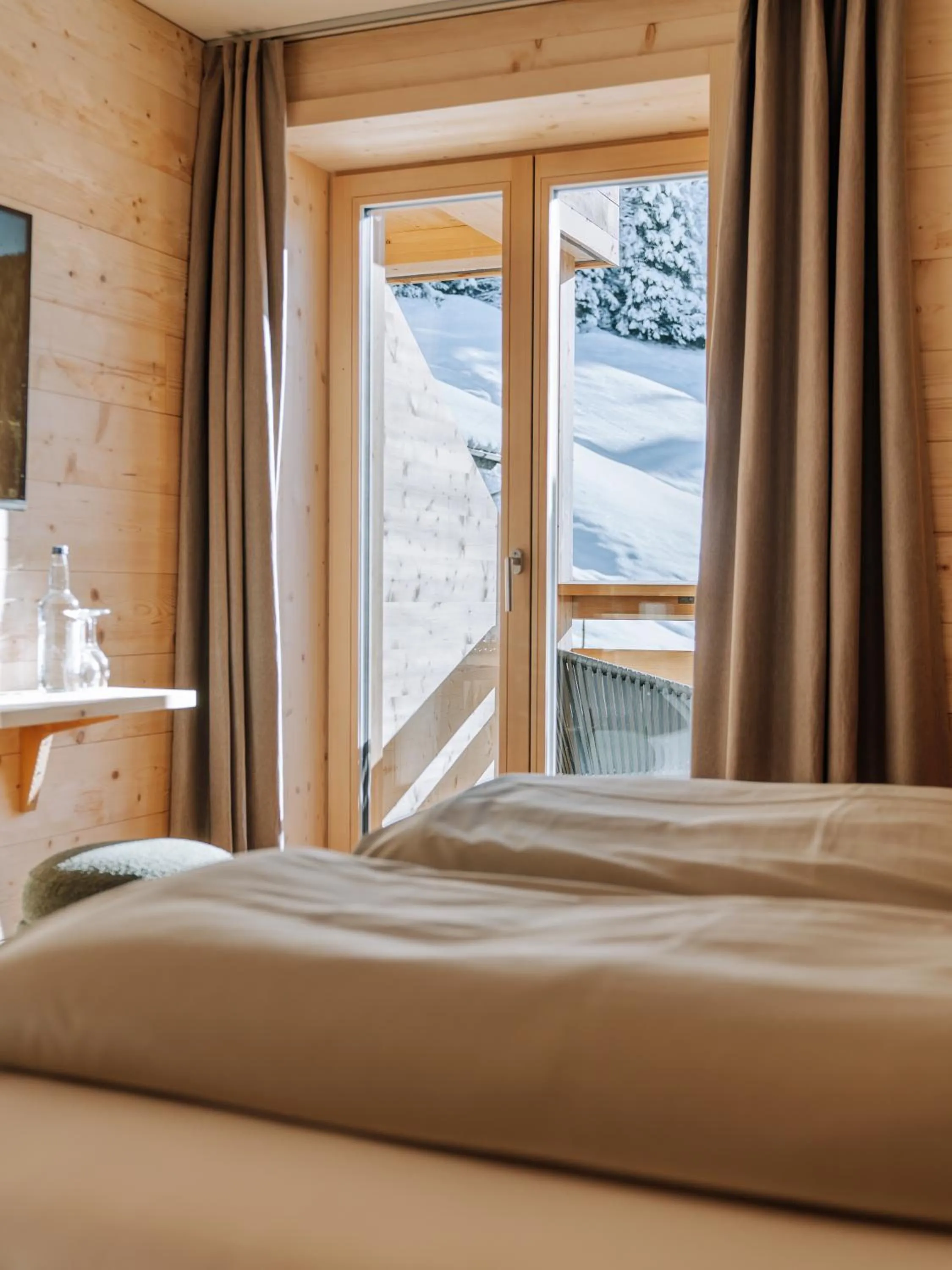 Bed in Berghotel Wald&Wiesn