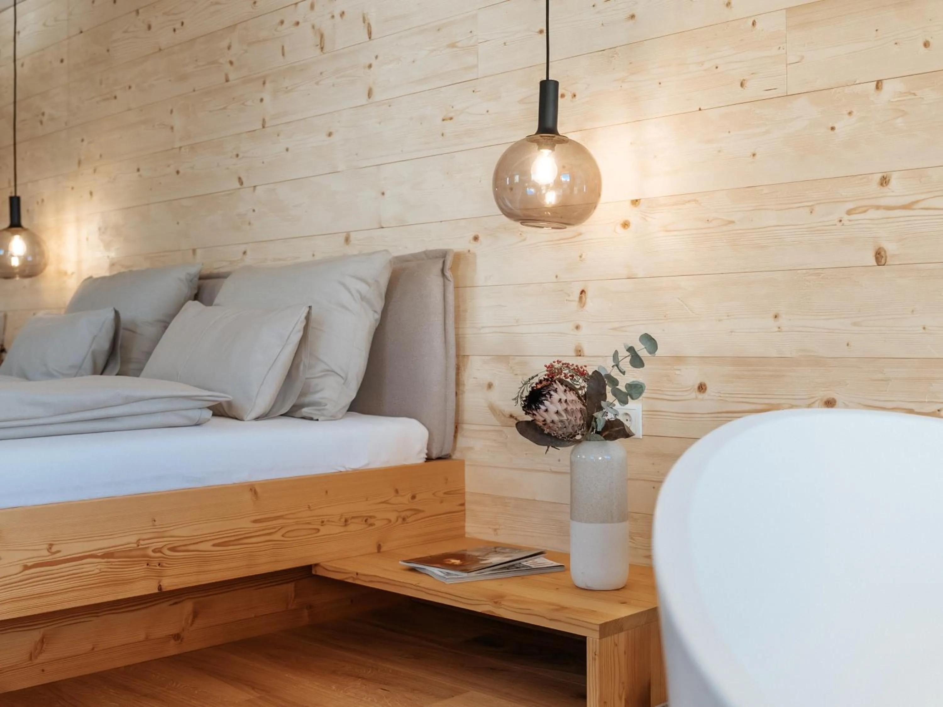 Bed in Berghotel Wald&Wiesn