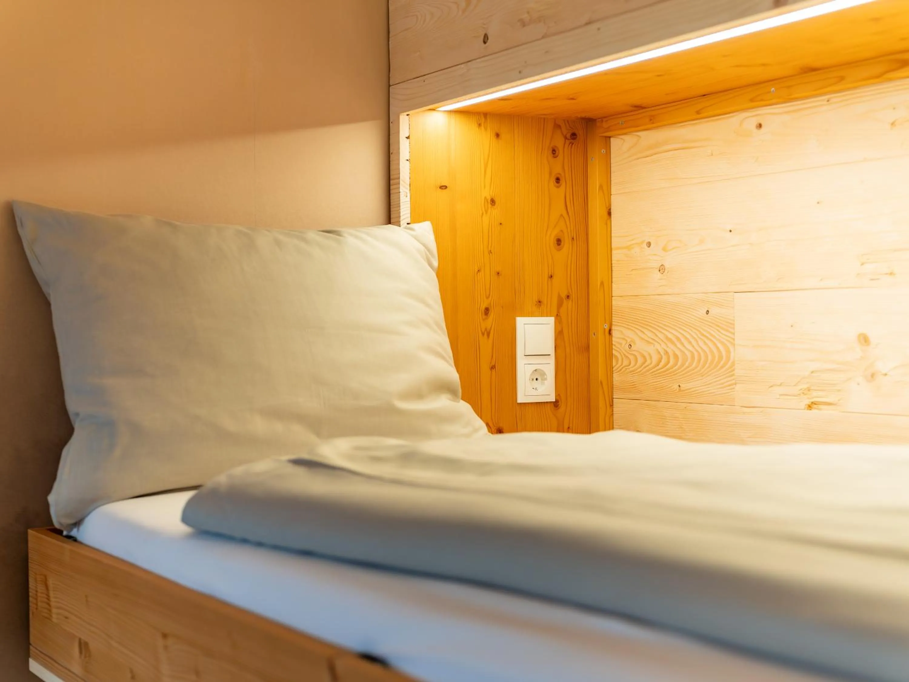 Bed in Berghotel Wald&Wiesn