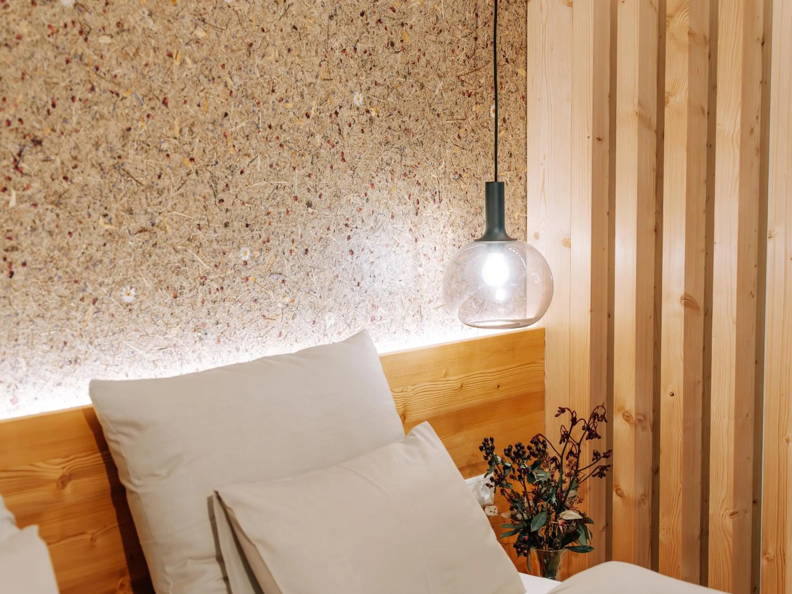 Bed in Berghotel Wald&Wiesn