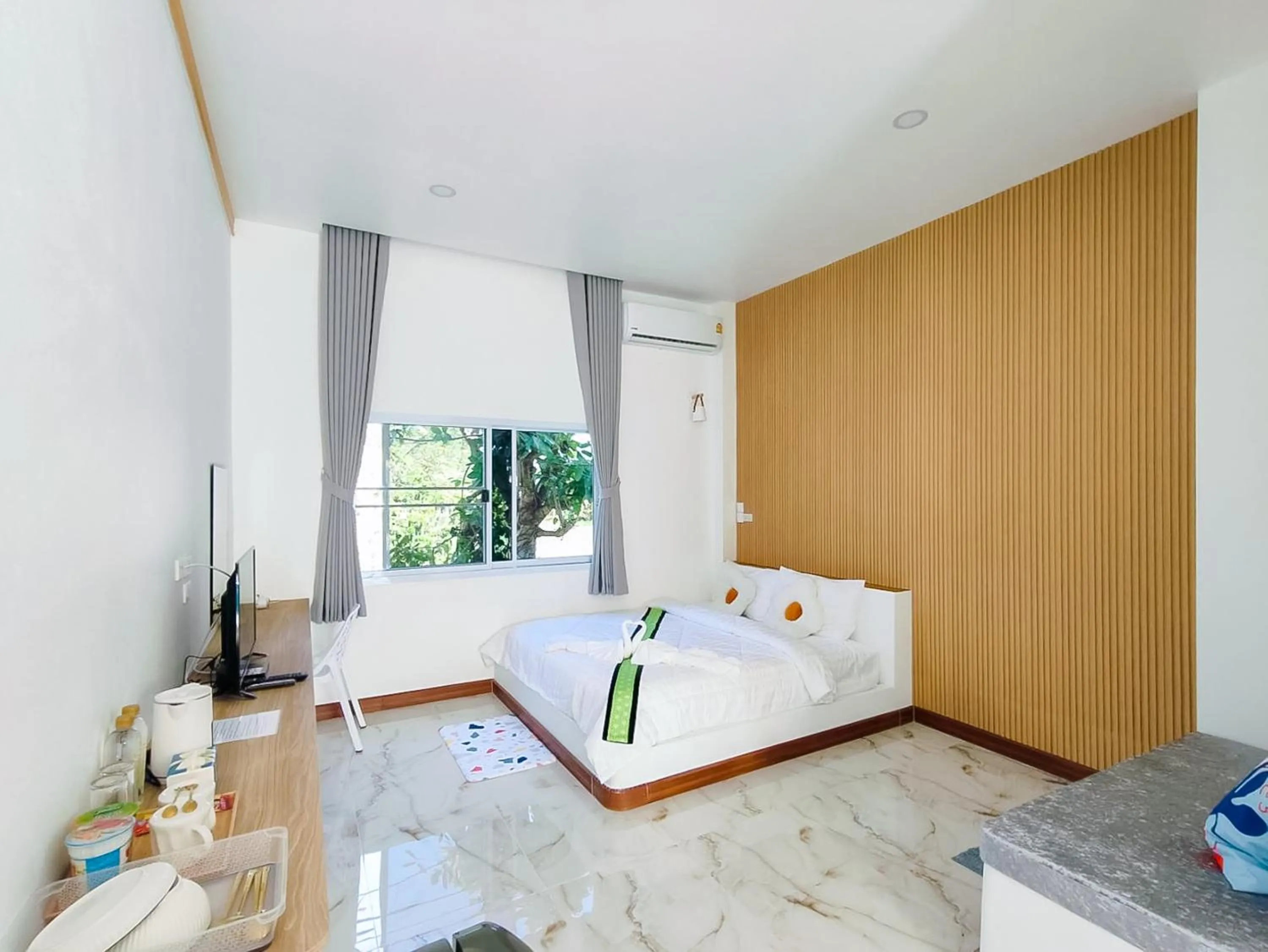 Bedroom, Bed in 189Premier Villa Lamphun