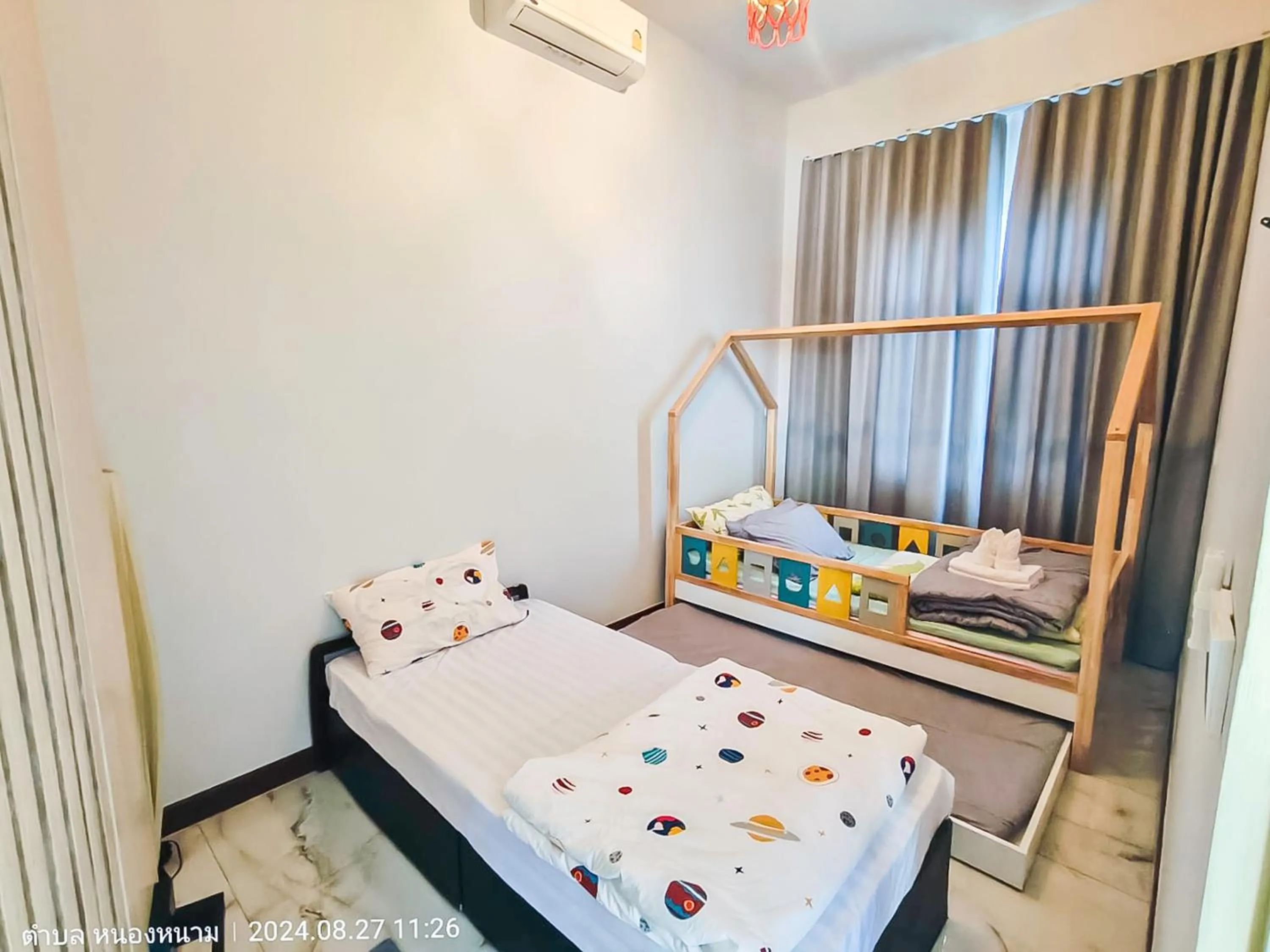 Bedroom, Bed in 189Premier Villa Lamphun