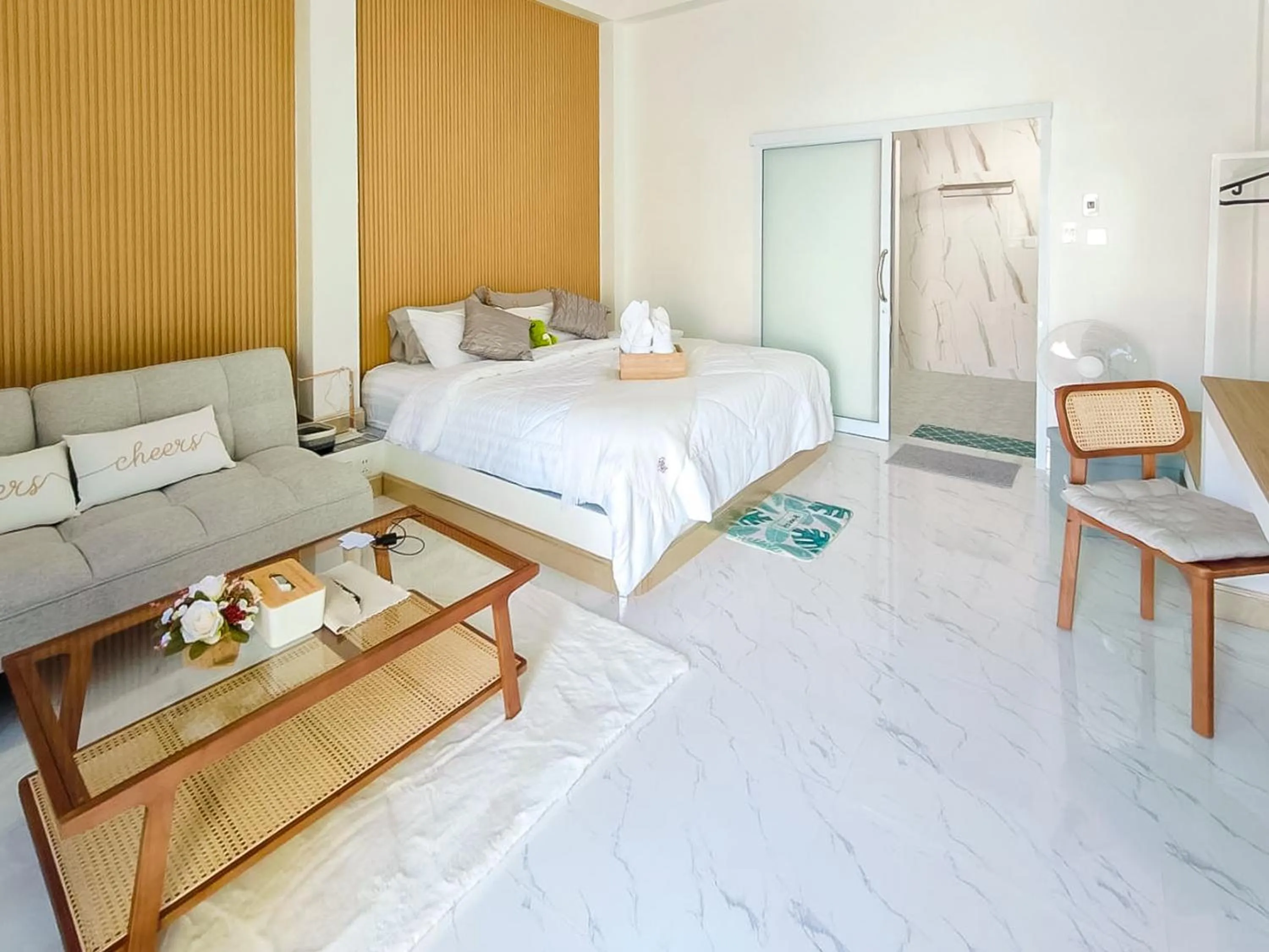 Bedroom, Bed in 189Premier Villa Lamphun