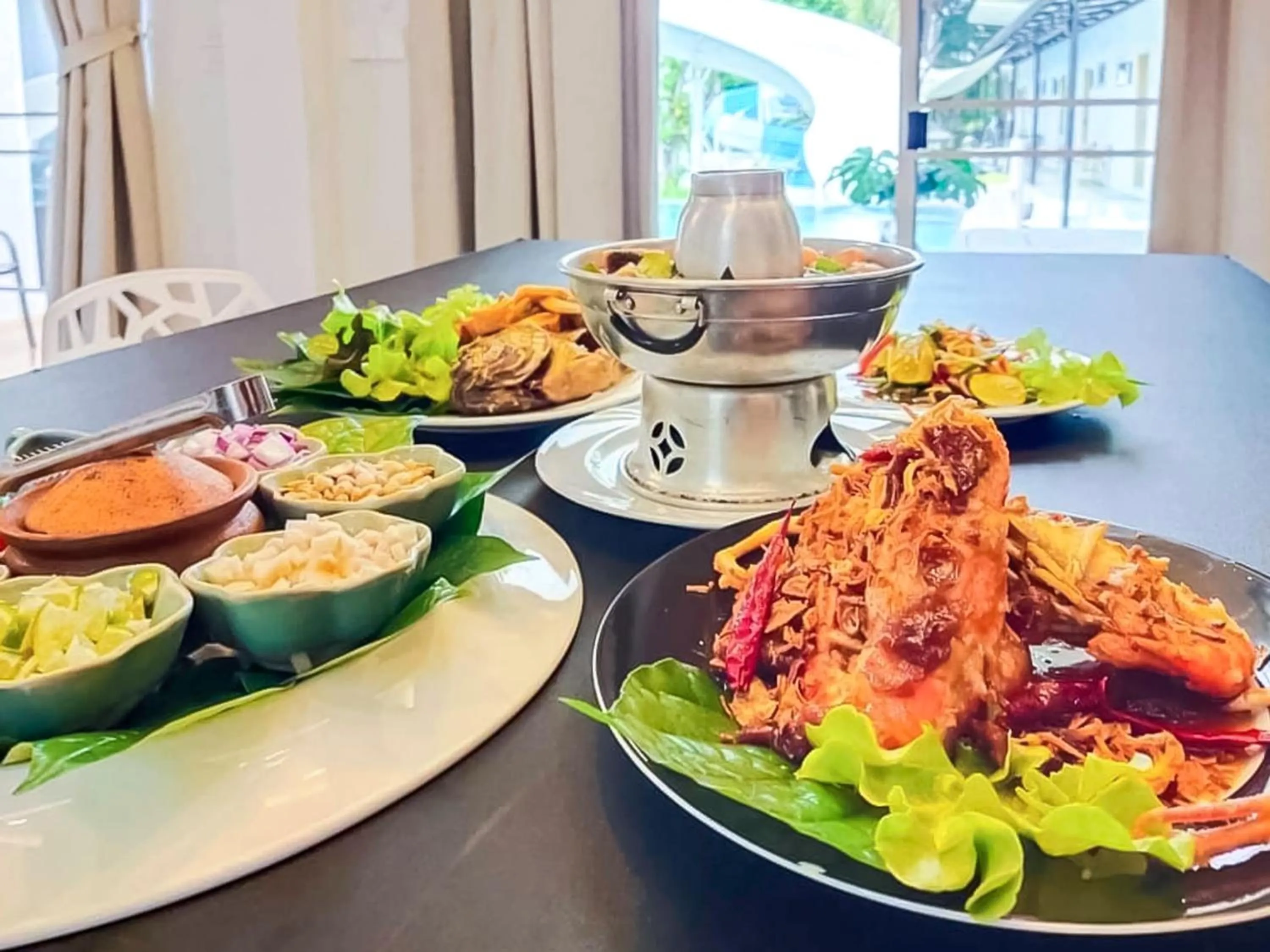 Food close-up in 189Premier Villa Lamphun