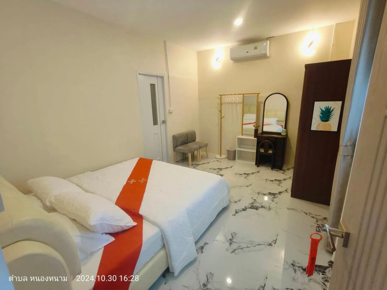 Bedroom, Bed in 189Premier Villa Lamphun