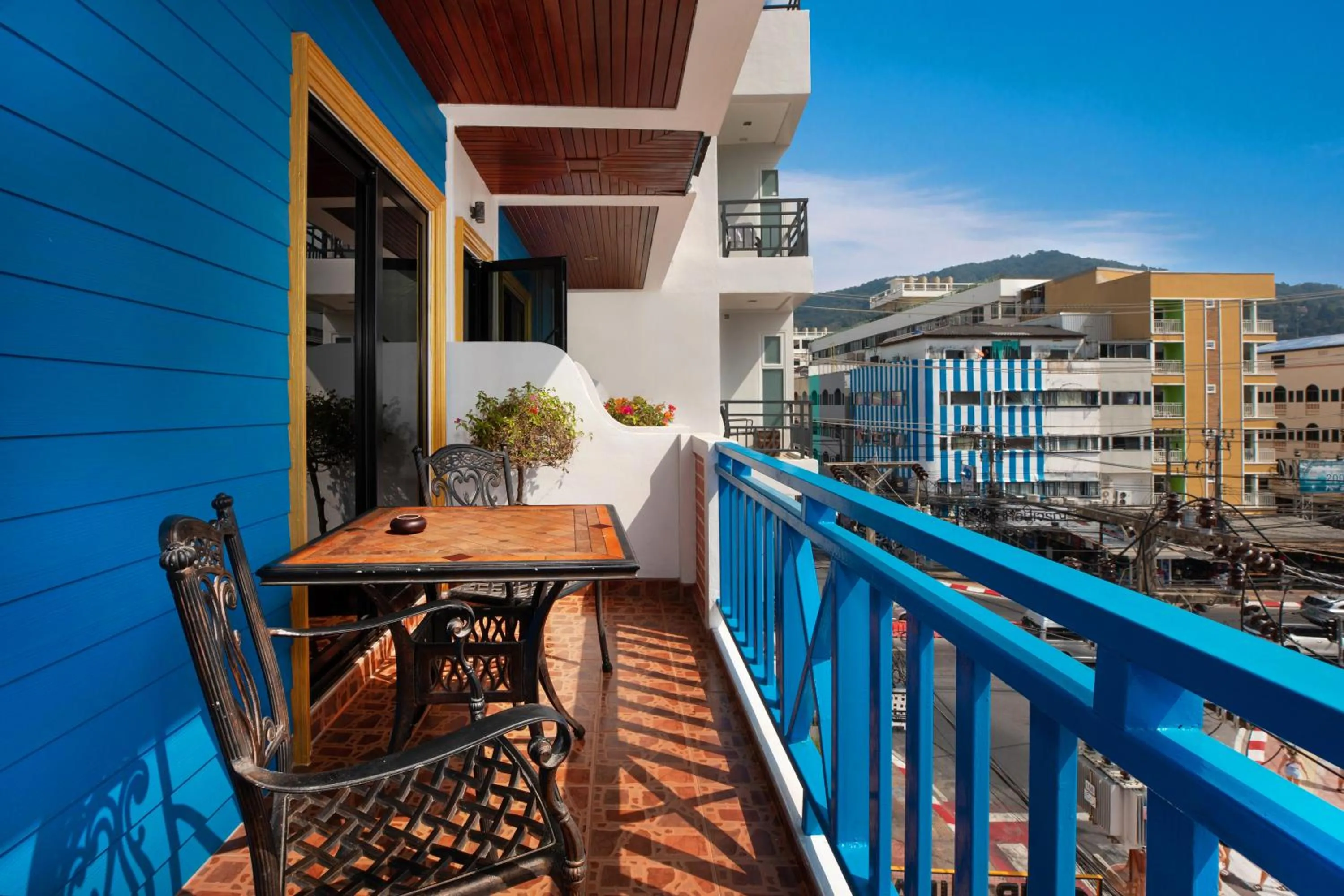 Balcony/Terrace in Tuna Boutique Hotel Patong