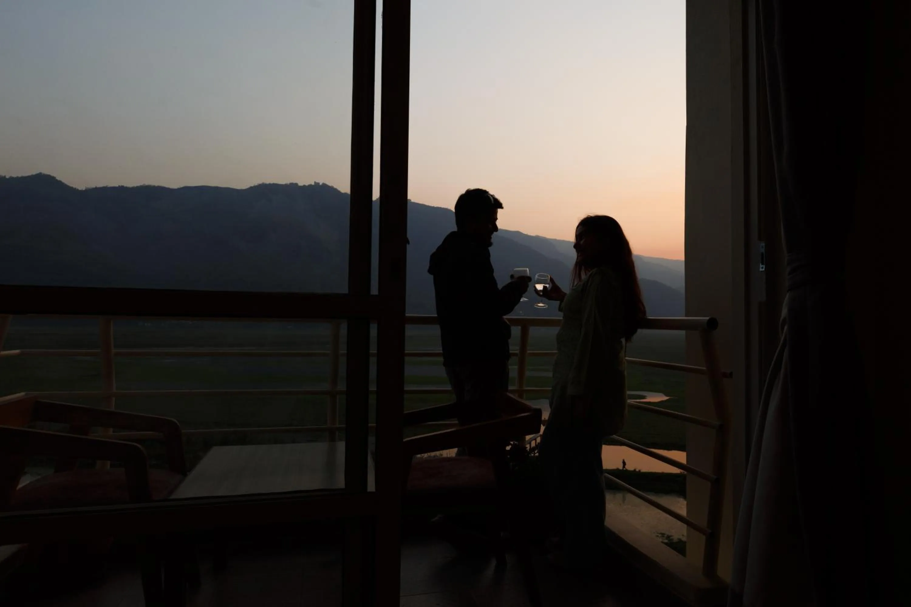 Sunset in Samiyog Tourist Resort