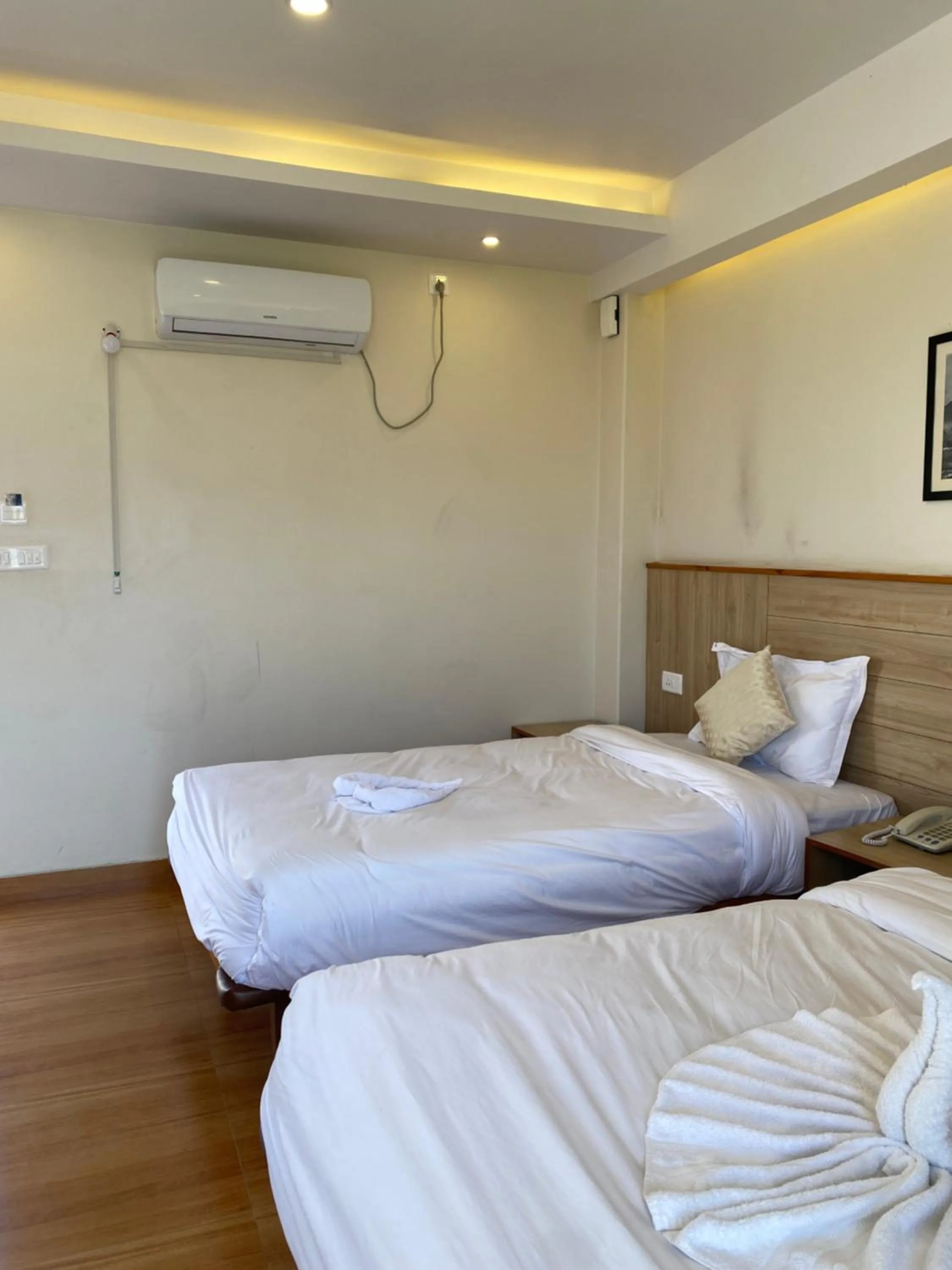 Bed in Samiyog Tourist Resort