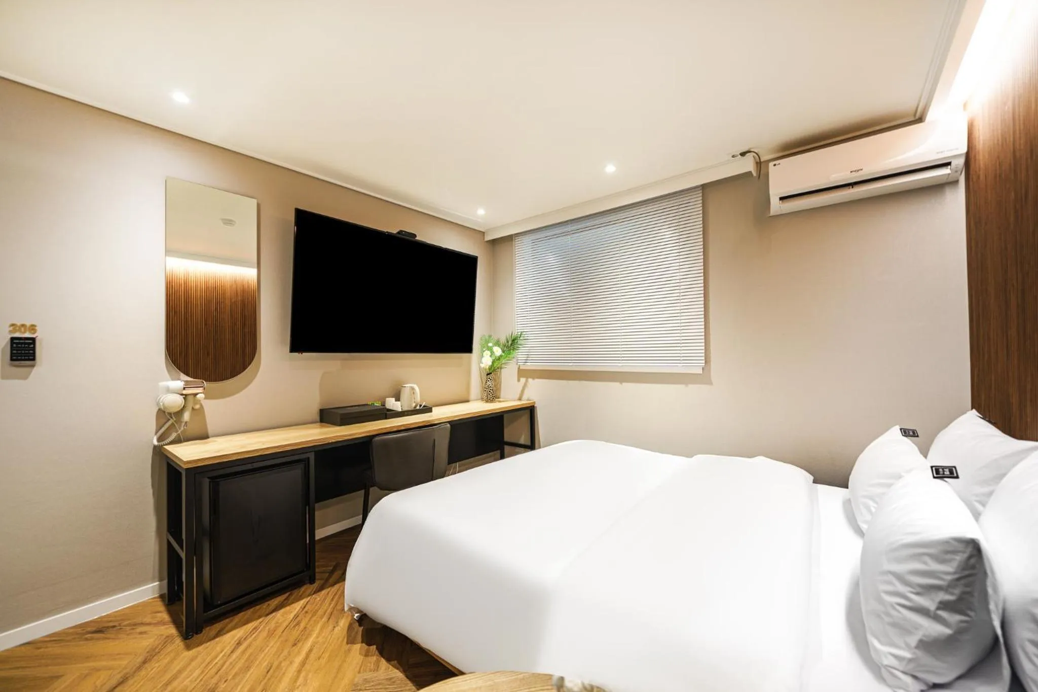 Bed in No 25 Hotel Dongam Branch