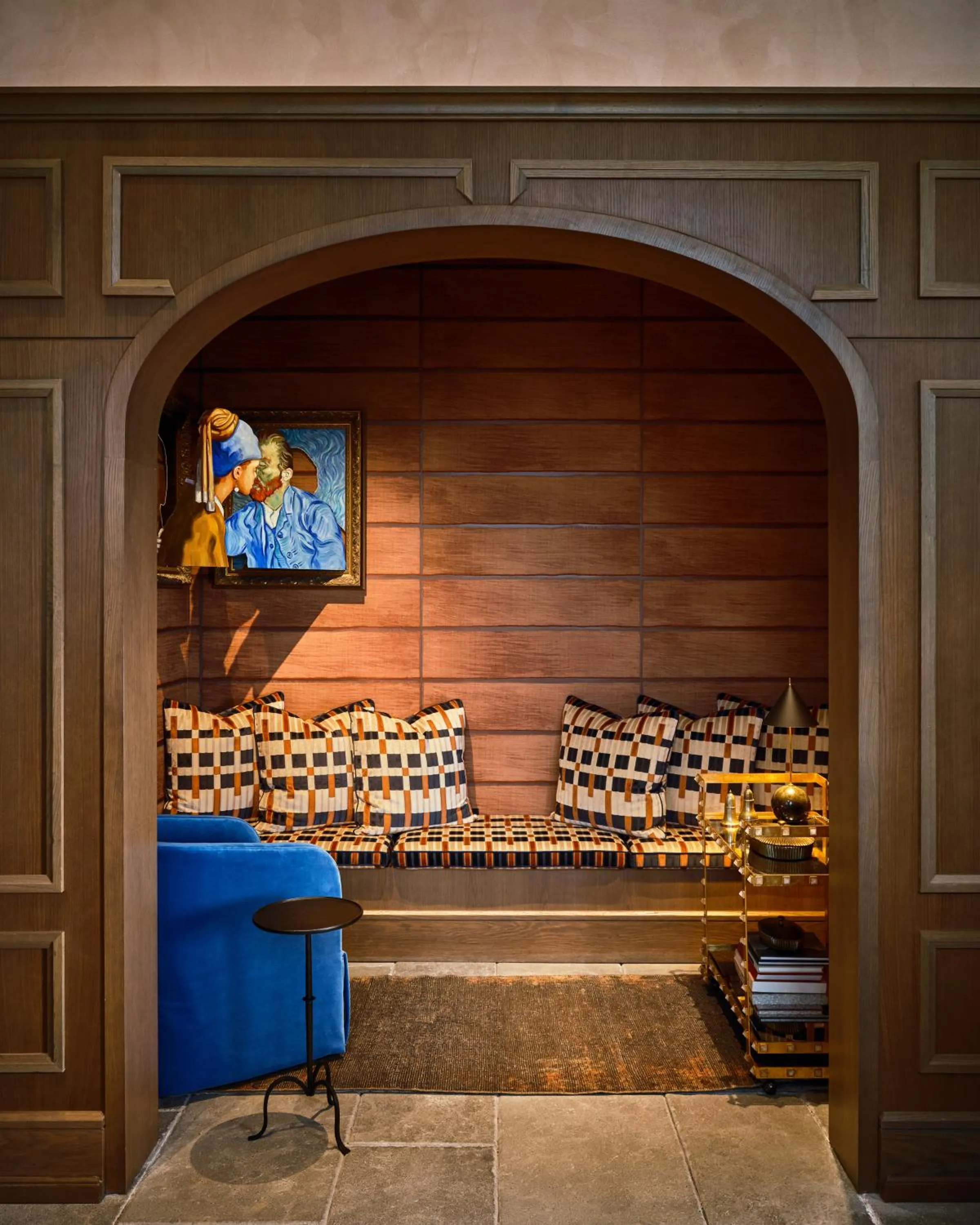 Lobby or reception in Bowie House, Auberge Collection