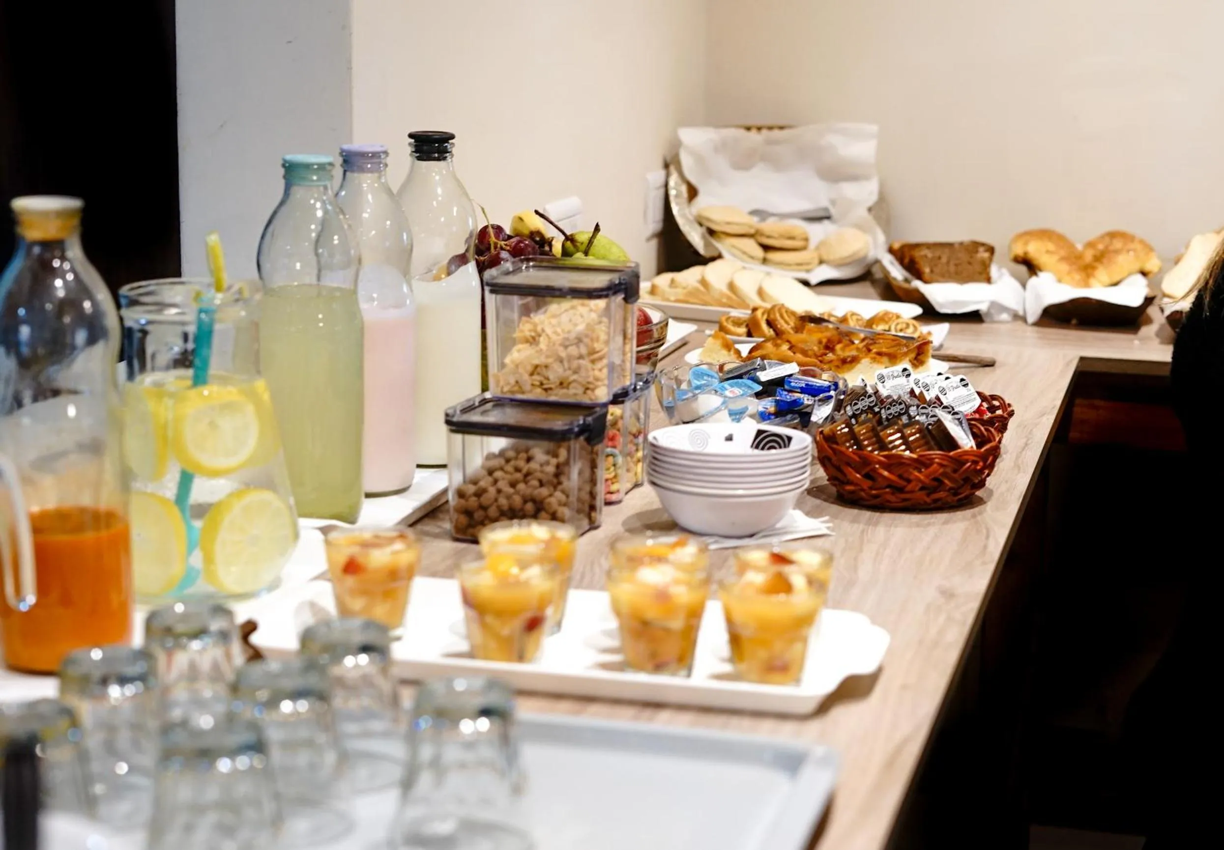 Buffet breakfast in GS Hotel