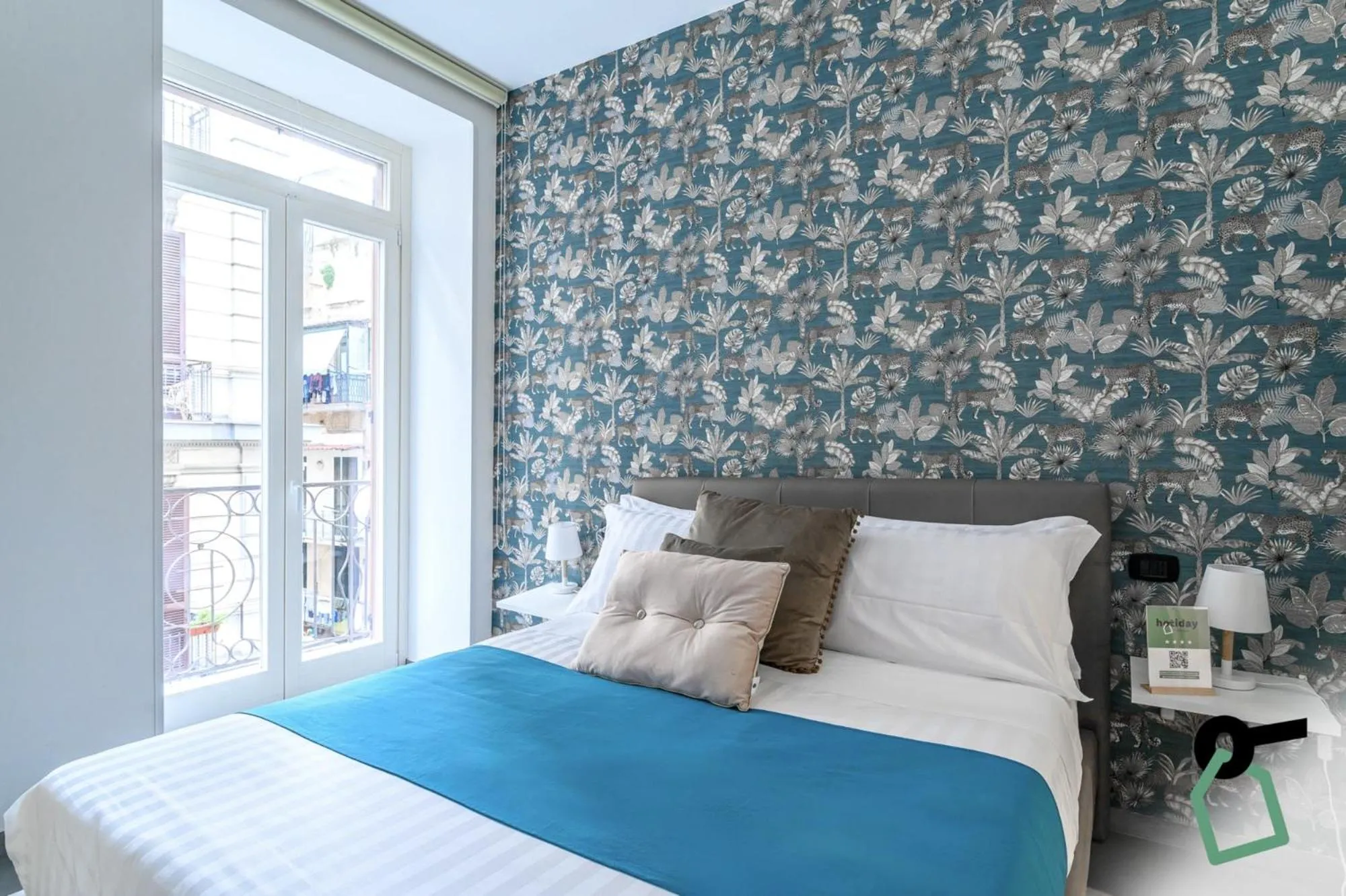 Bedroom, Bed in Hotiday Room Collection - Napoli Sant'Arcangelo