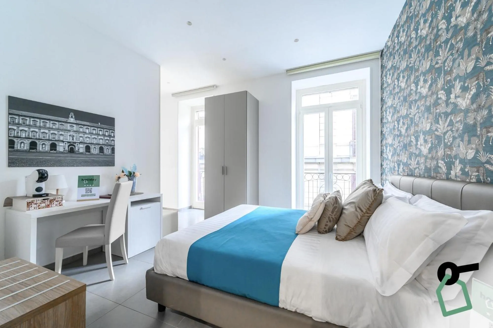 Bedroom, Bed in Hotiday Room Collection - Napoli Sant'Arcangelo