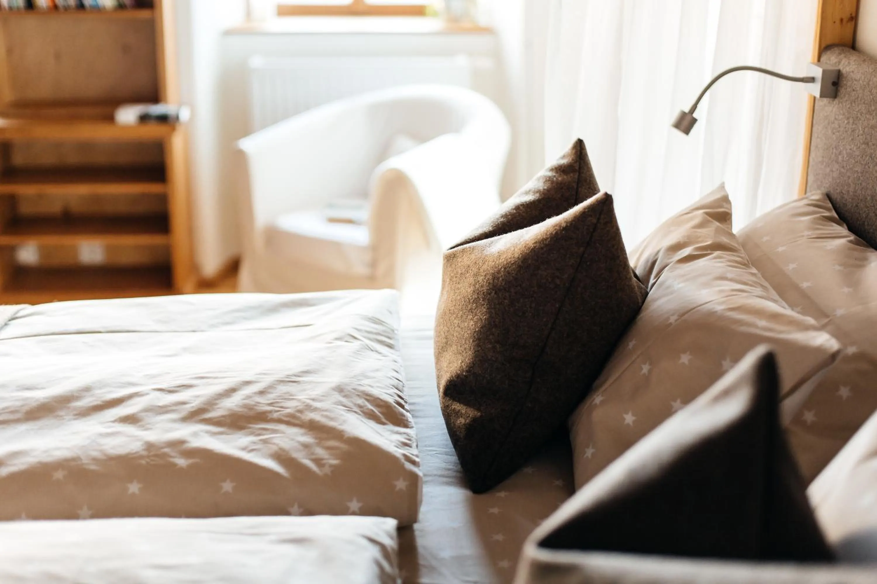 Bedroom, Bed in Hallstatt Hideaway - Adults only