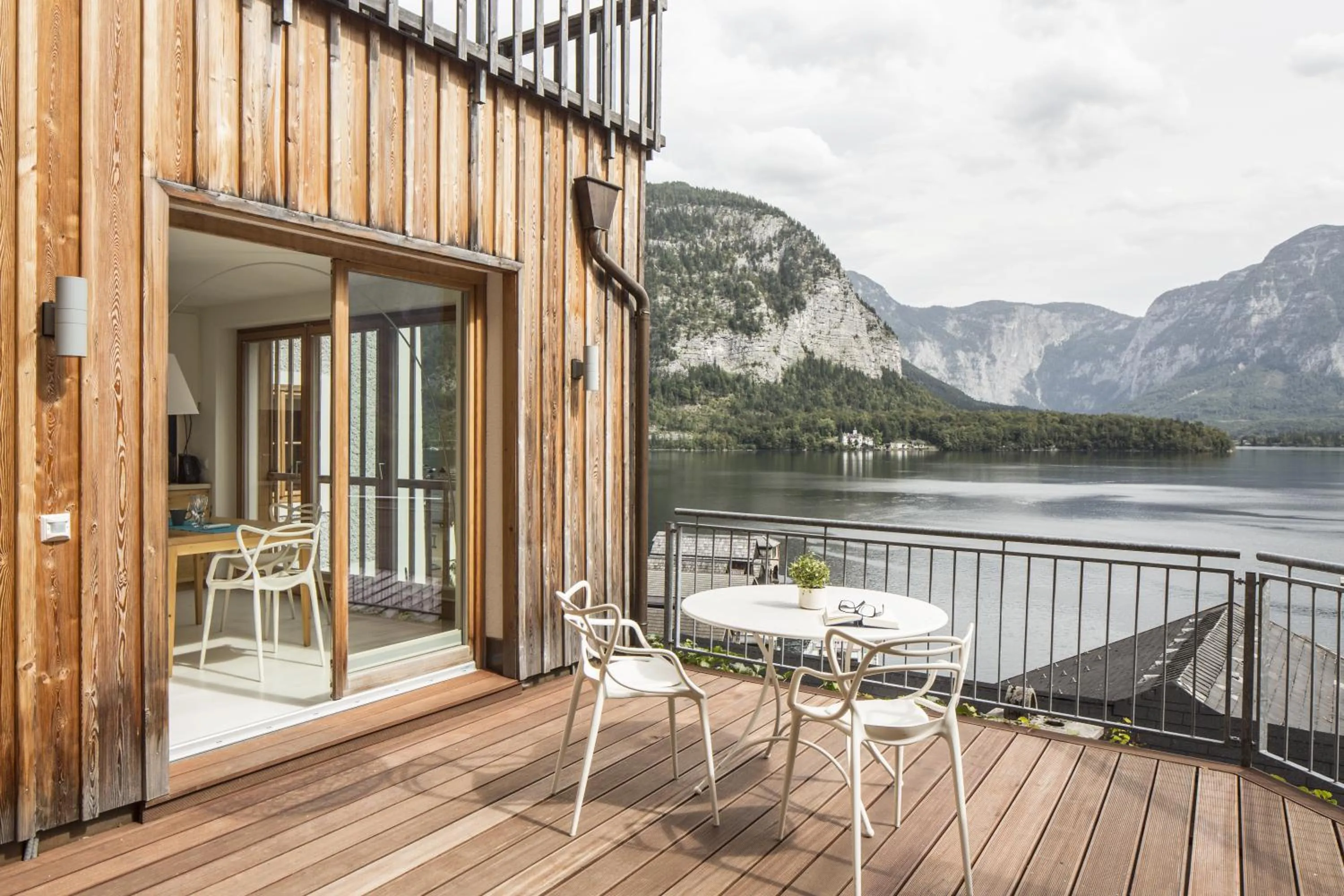 Balcony/Terrace in Hallstatt Hideaway - Adults only
