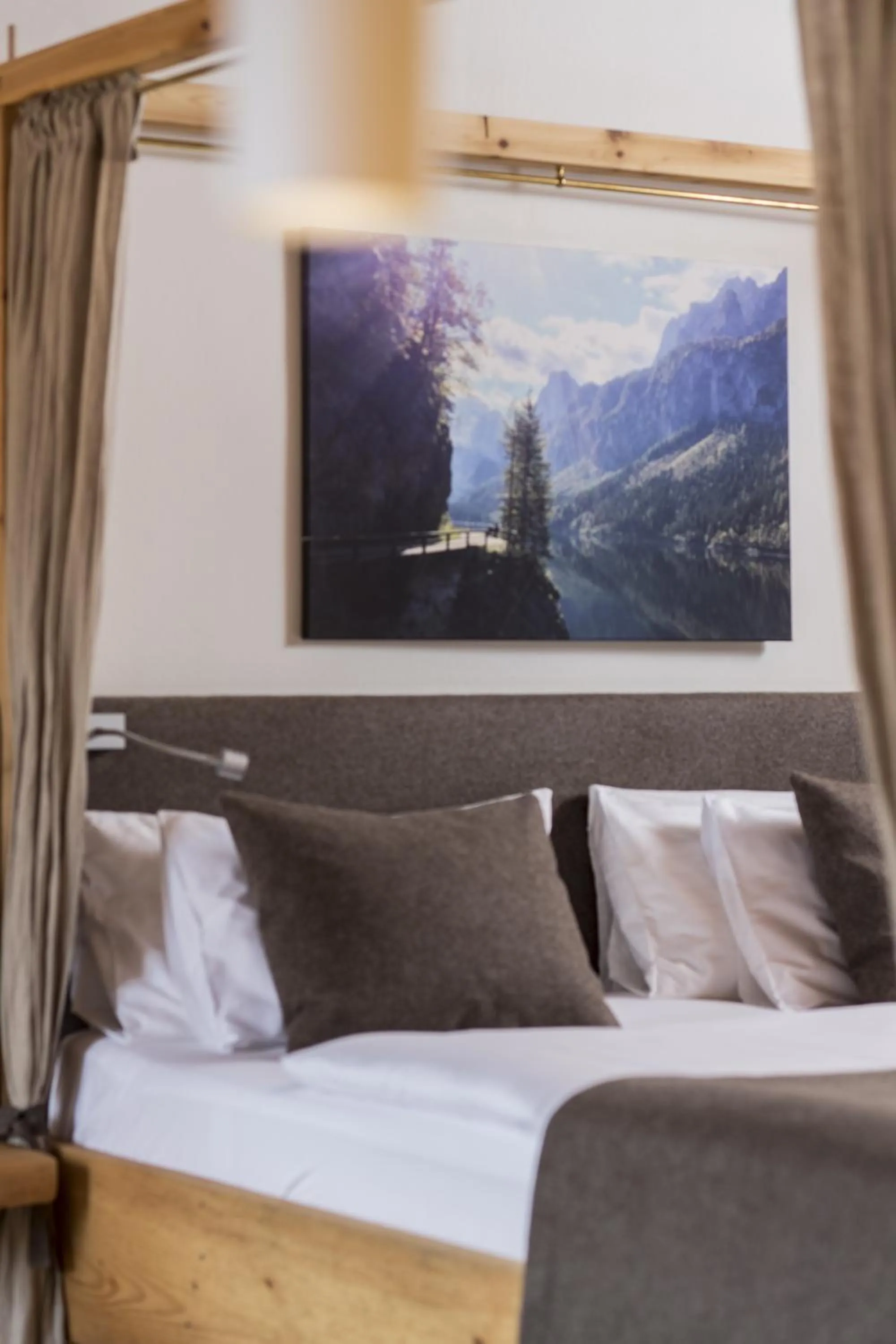 Decorative detail, Bed in Hallstatt Hideaway - Adults only