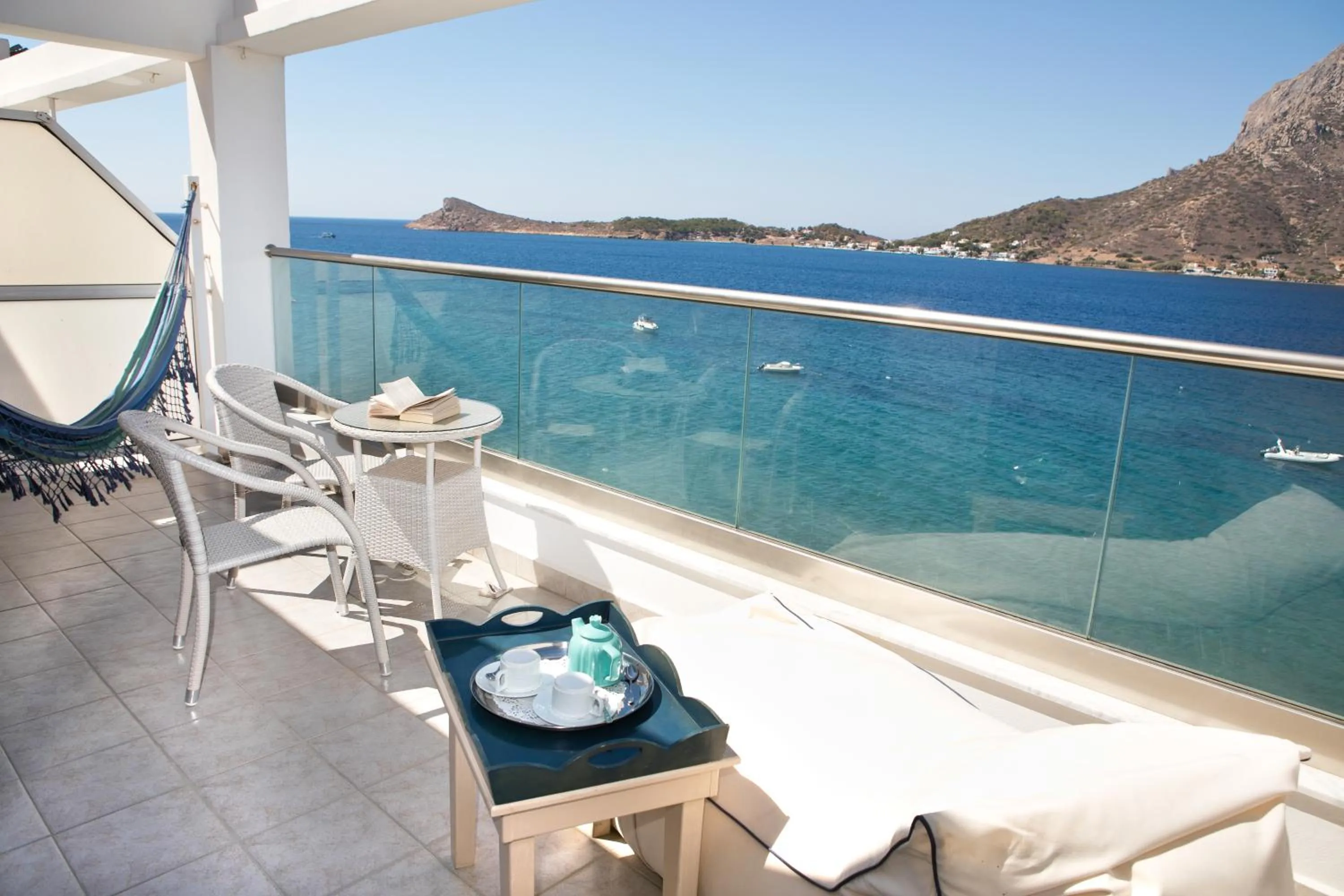 Balcony/Terrace in MasouriBlu Boutique Hotel