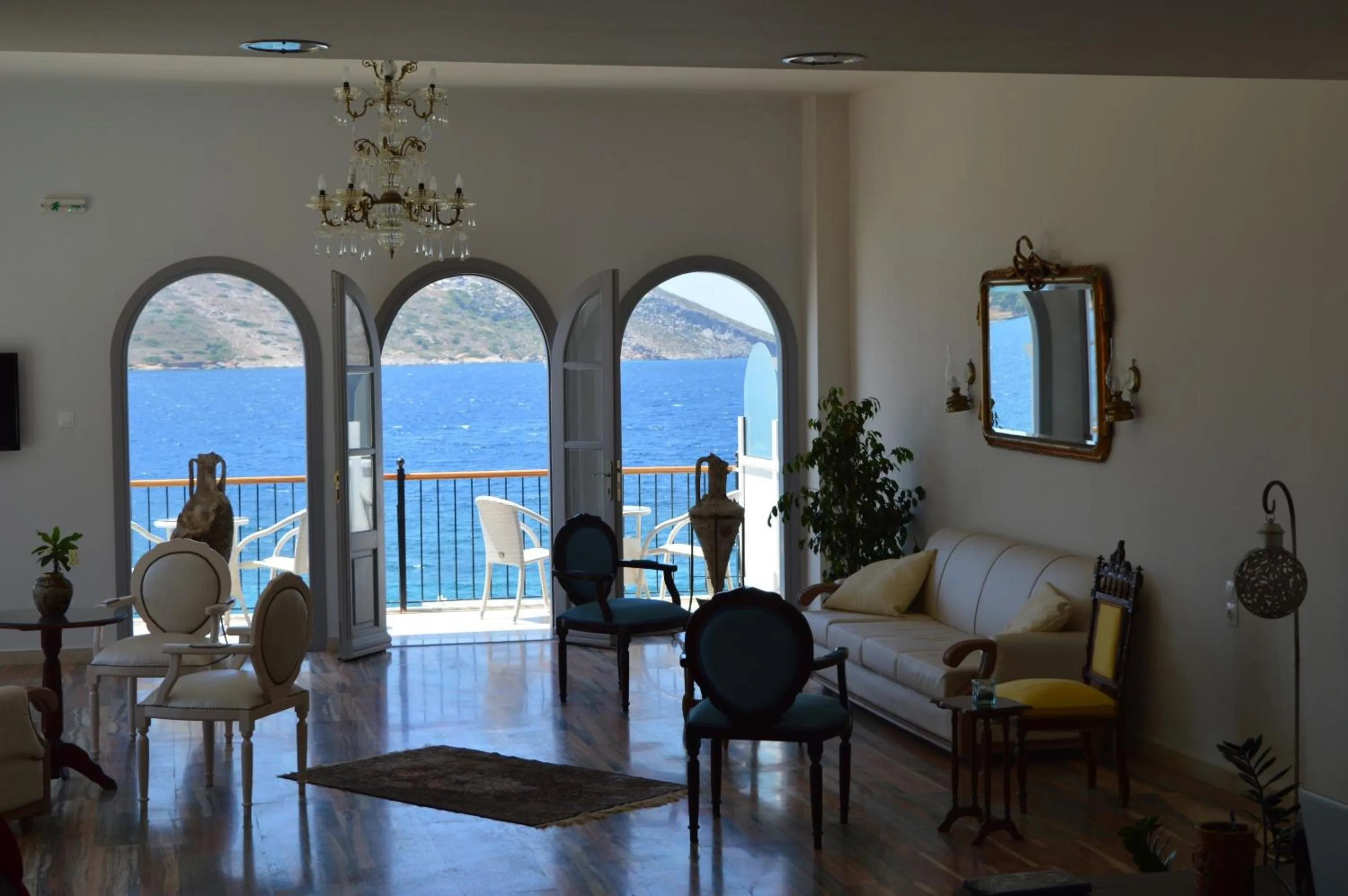 Lobby or reception in MasouriBlu Boutique Hotel