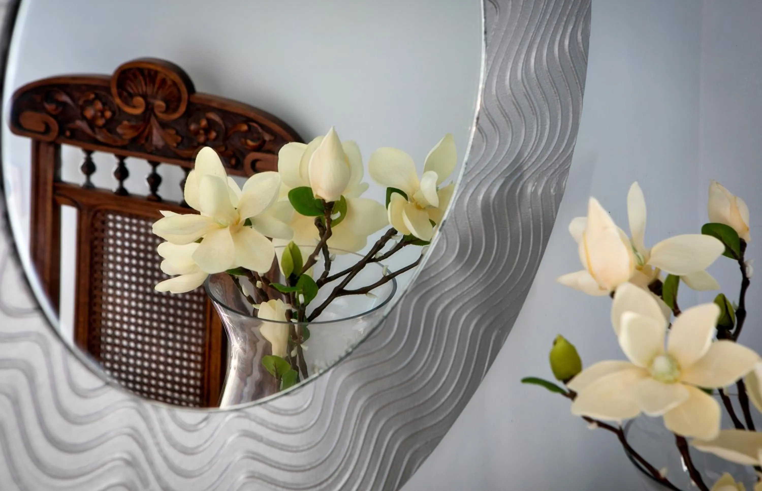 Decorative detail in MasouriBlu Boutique Hotel