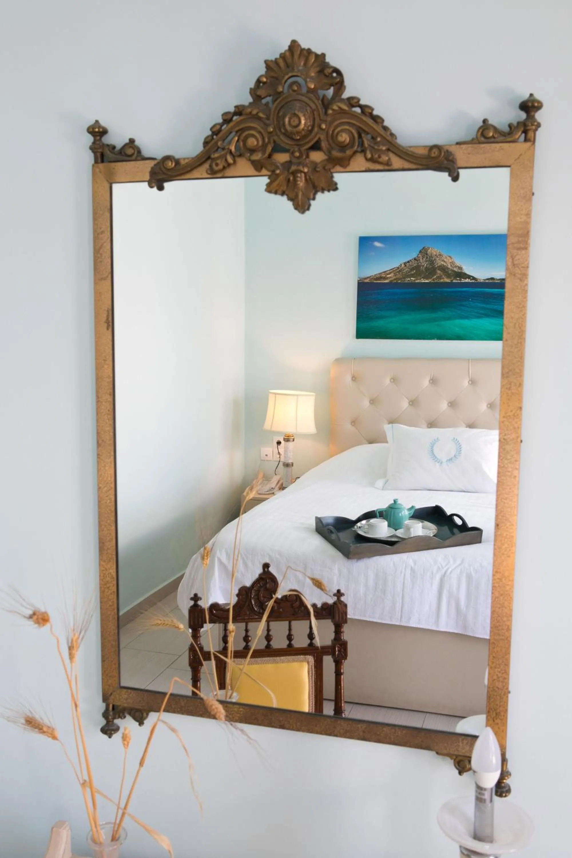 Photo of the whole room, Bed in MasouriBlu Boutique Hotel