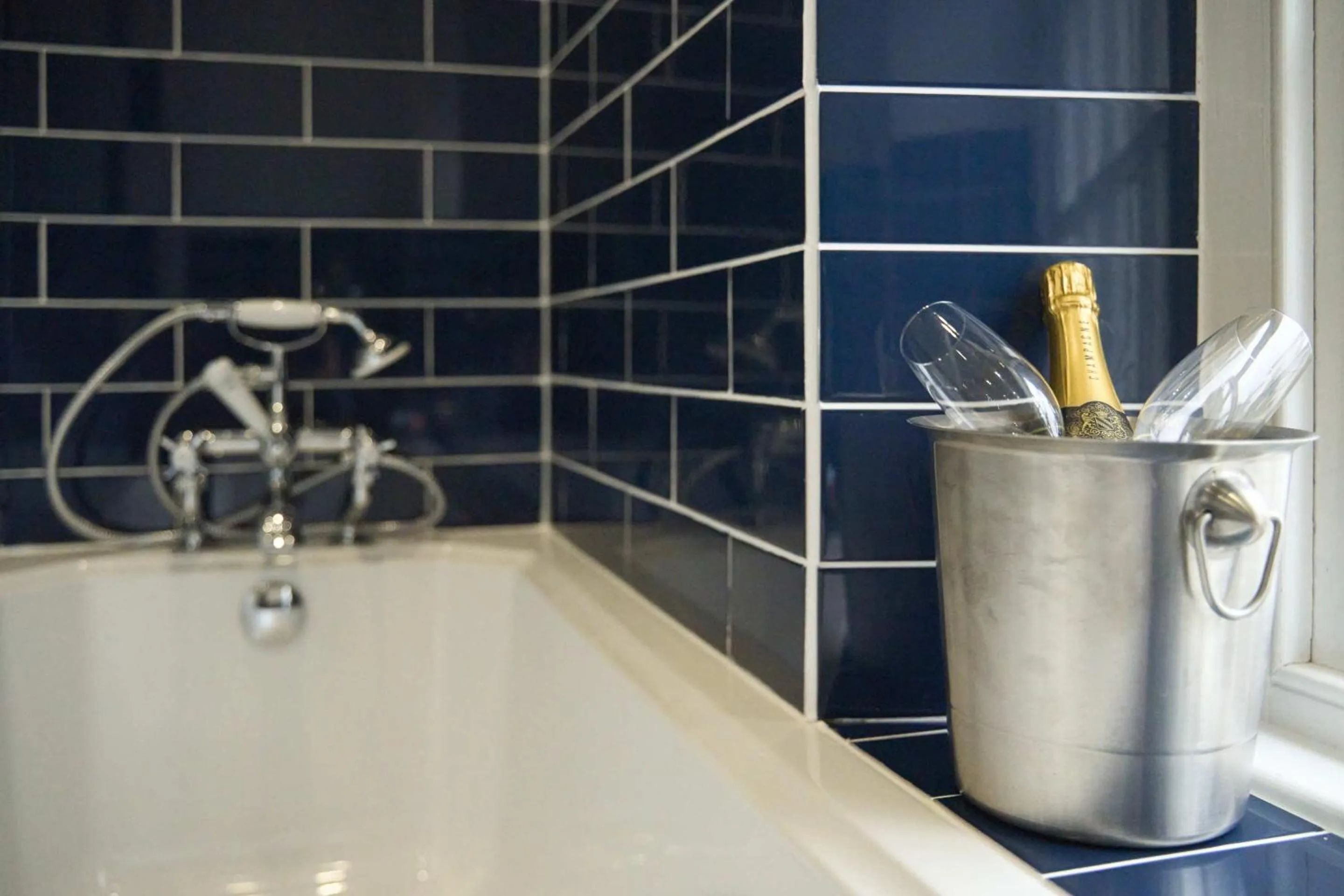 Bathroom in The White Hart Hotel