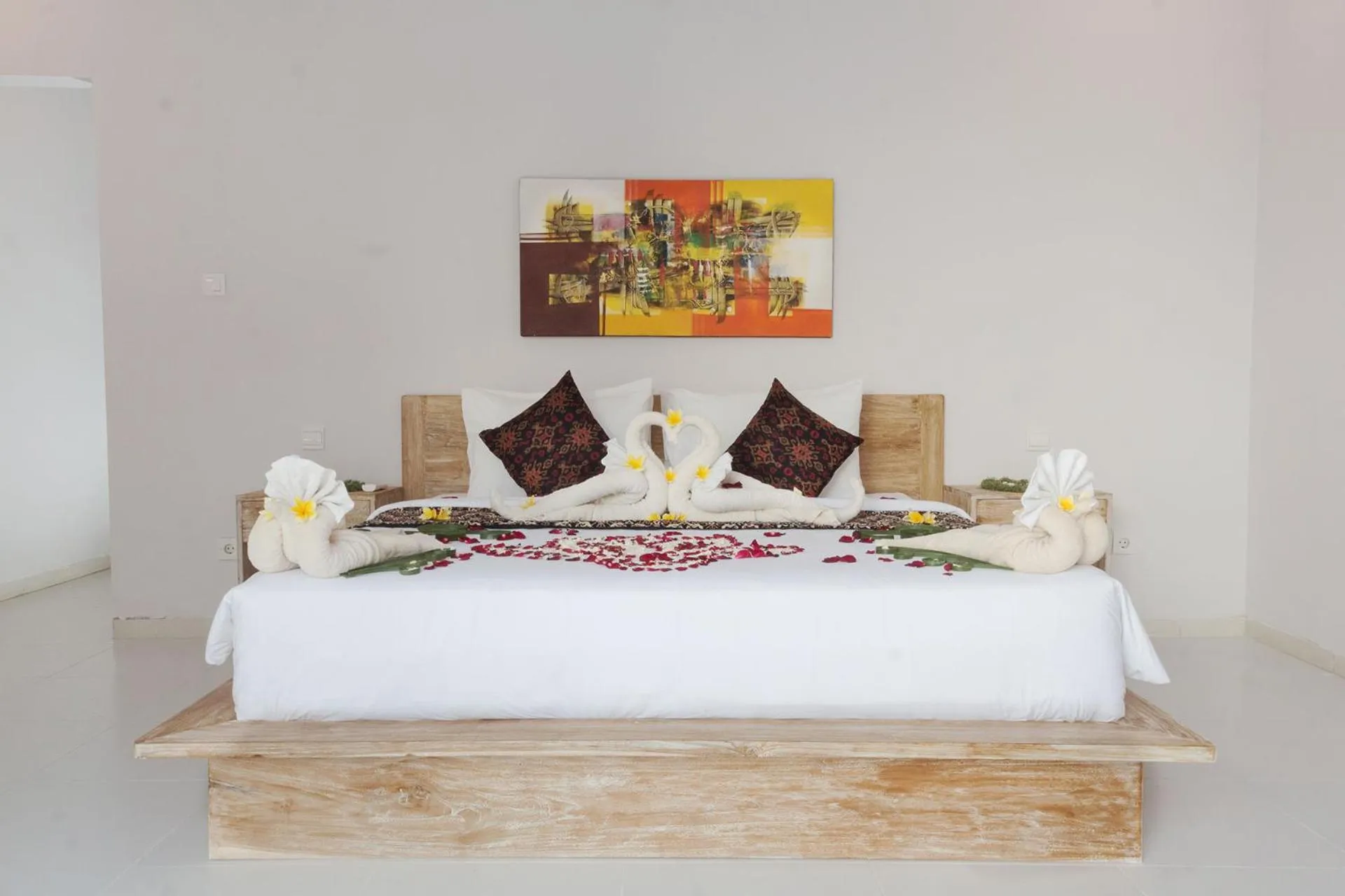 Bed in Maisaba Seminyak Loft & Villas