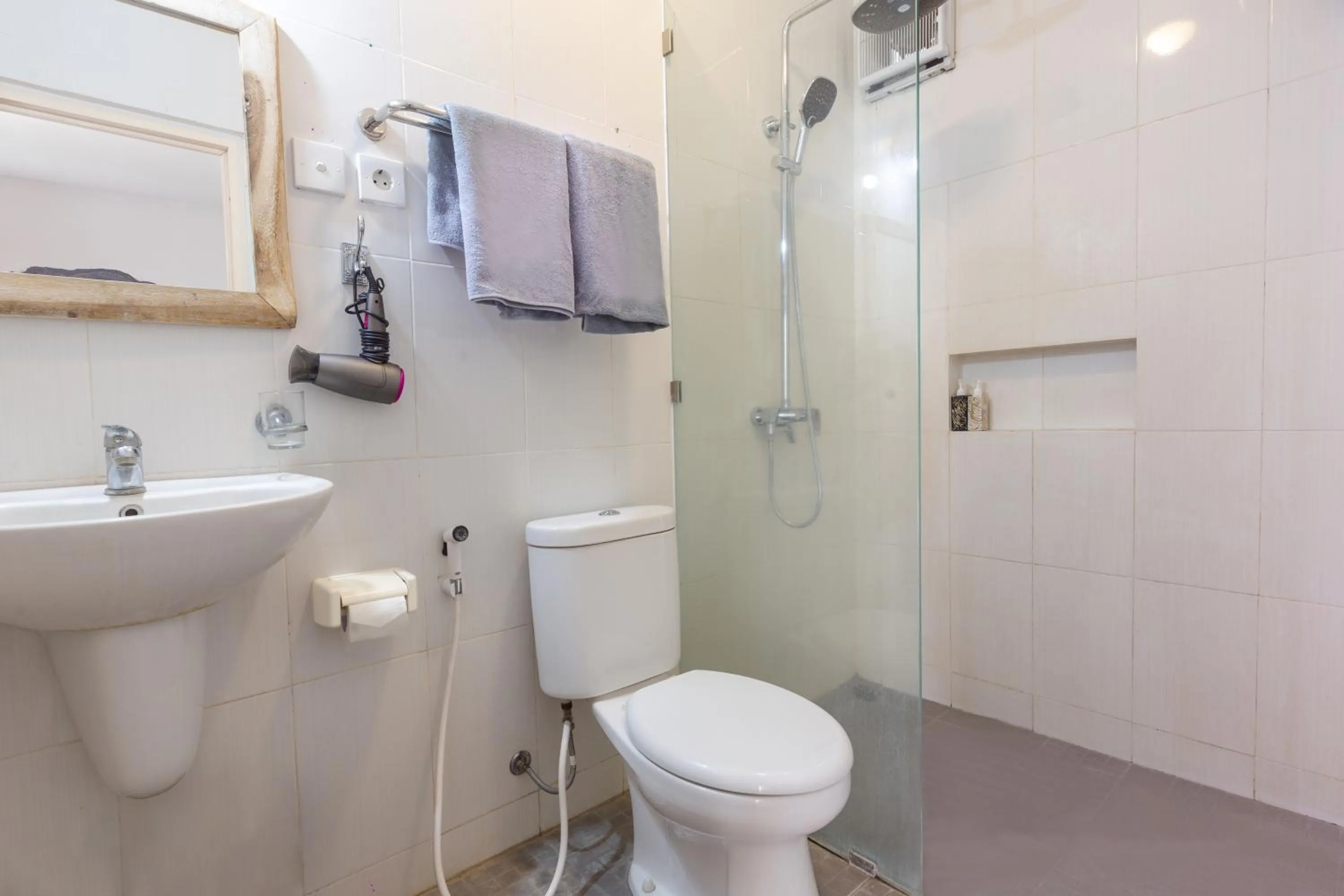 Shower in Maisaba Seminyak Loft & Villas