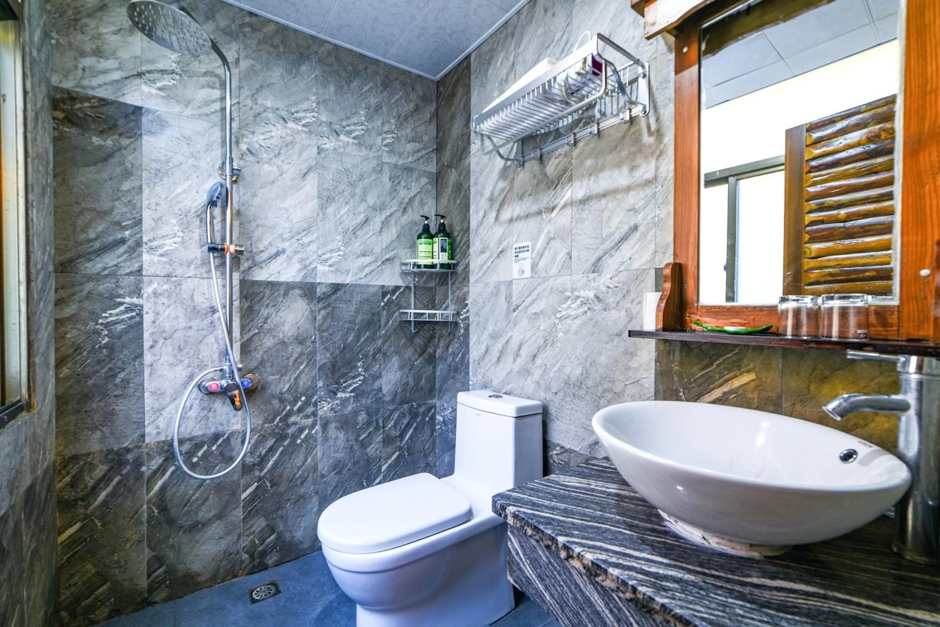 Shower in Destination Youth Hostel