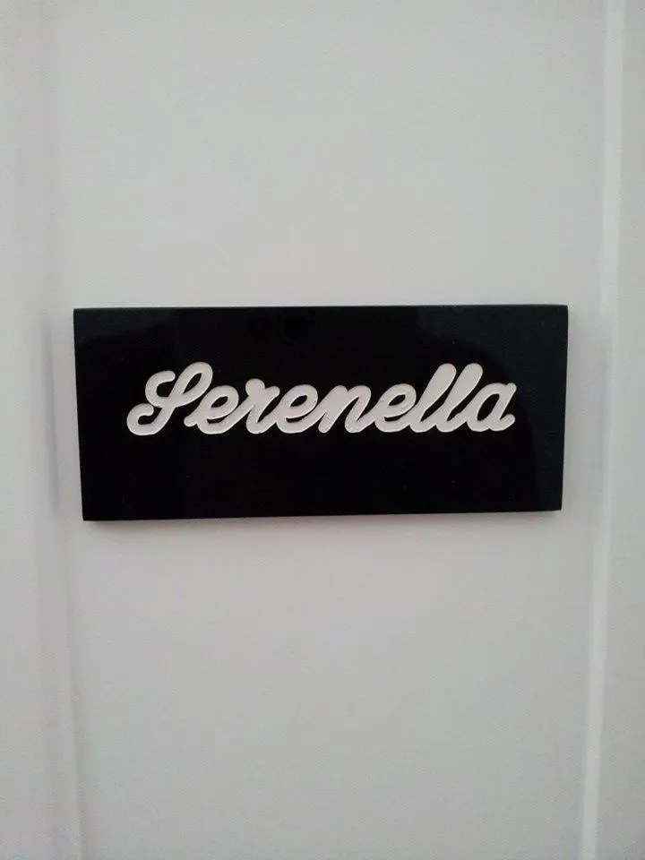 Text overlay in B&B Paolo e Mariella