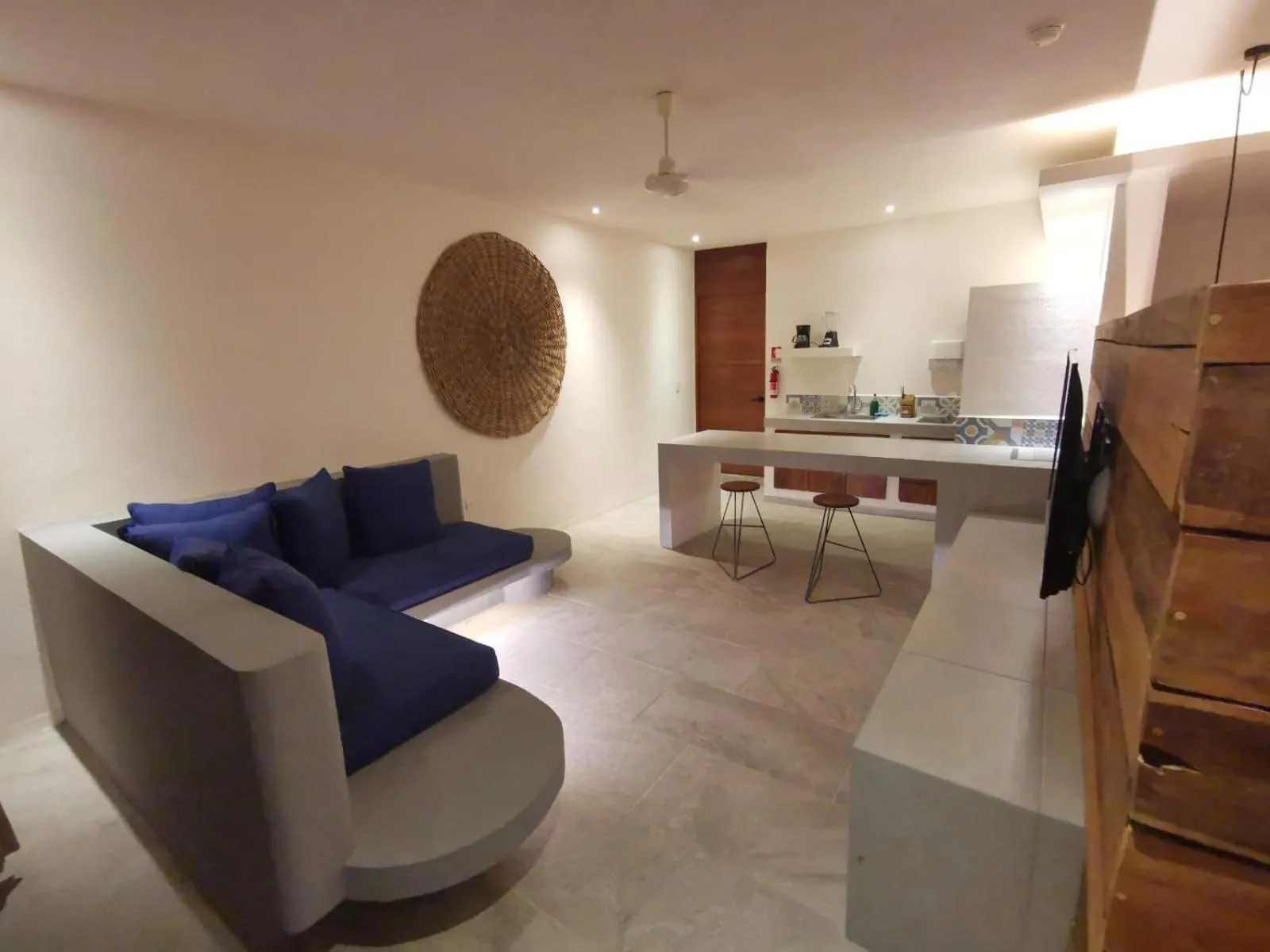 Living room in Kuun Taak Tulum