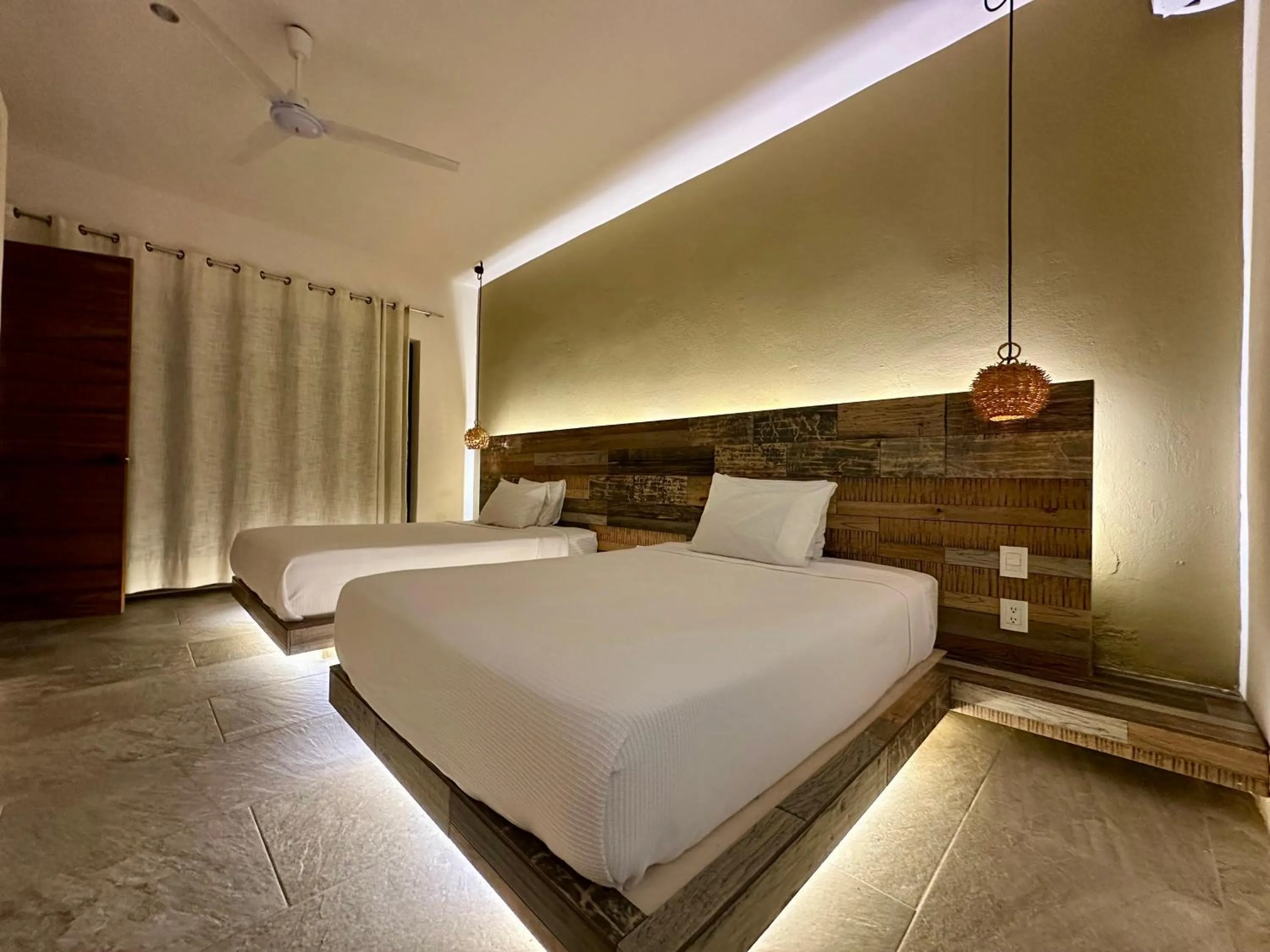 Bedroom, Bed in Kuun Taak Tulum