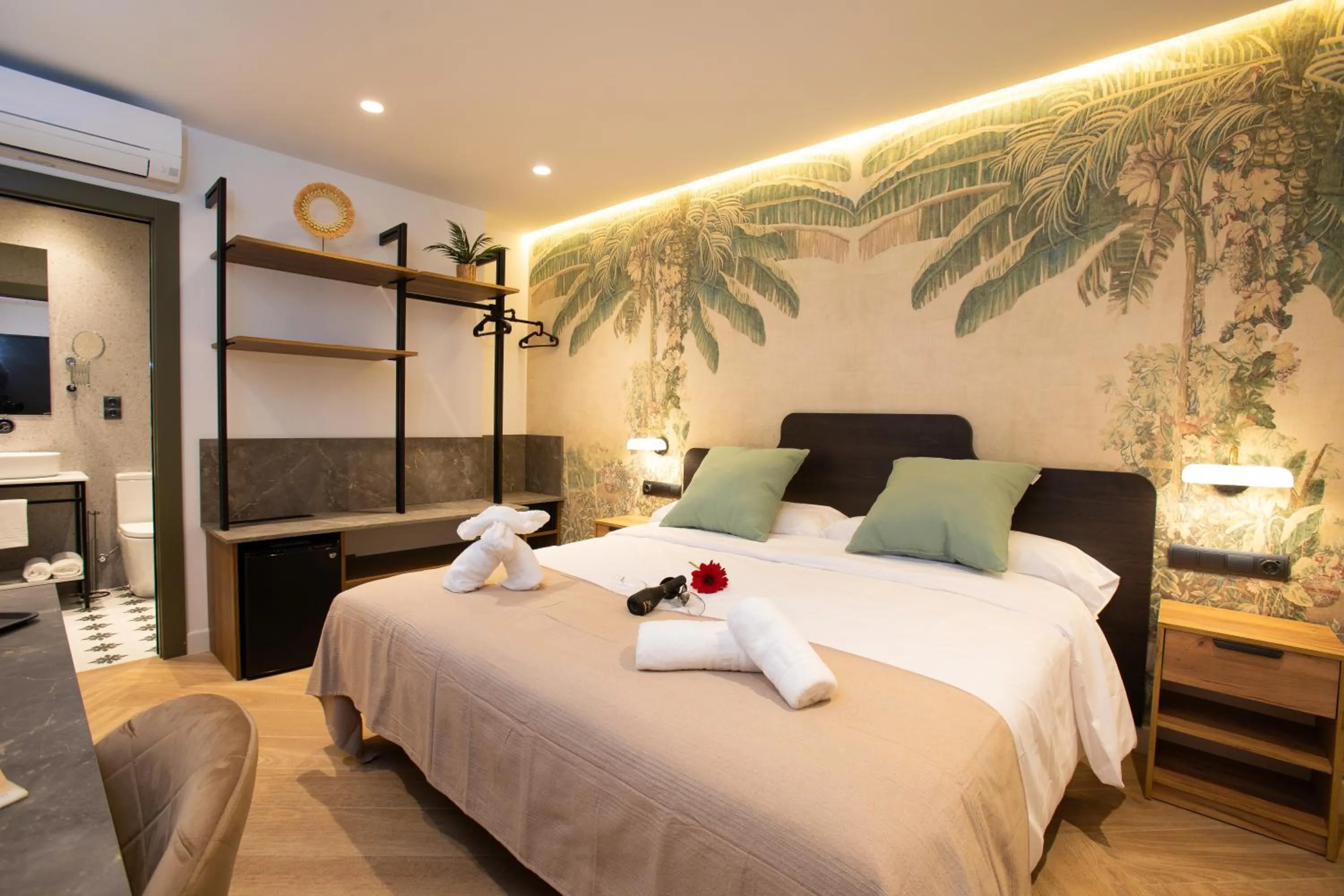 Bed in Boutique Rooms Playa Burriana