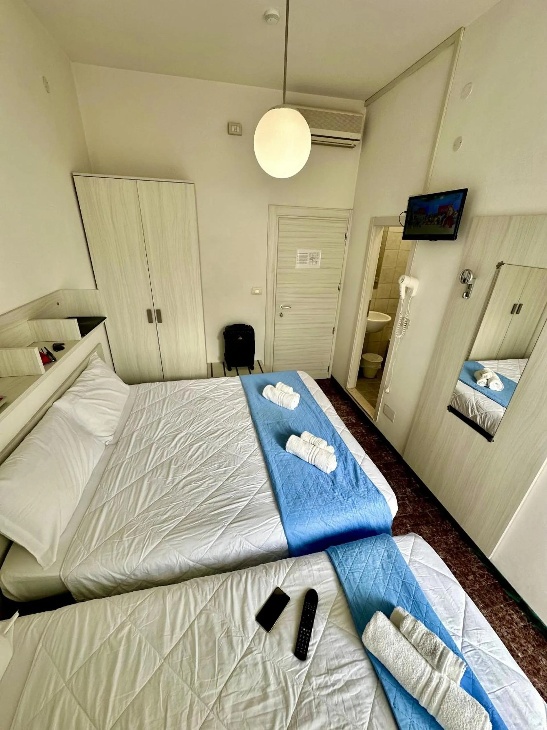 Bed in Hotel Napoleon