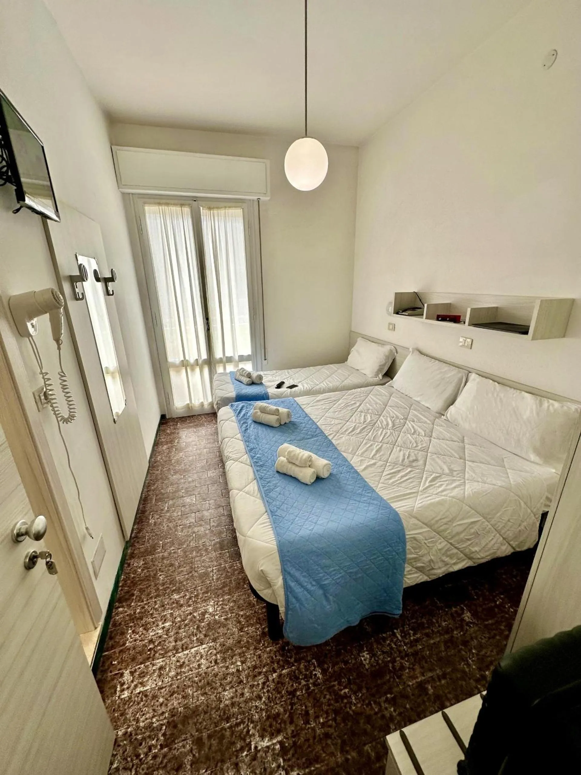 Bed in Hotel Napoleon