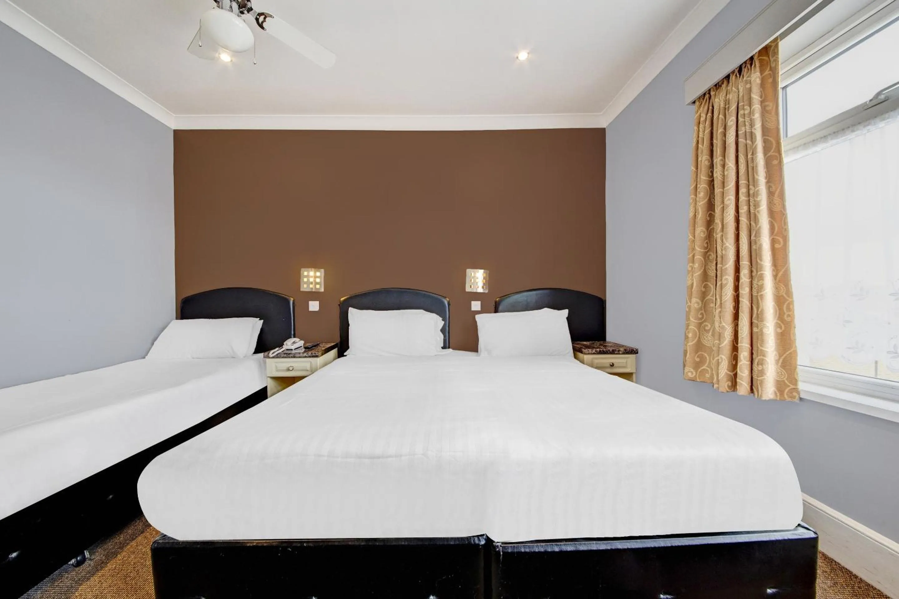 Bedroom, Bed in OYO Bostons Manor Hotel, Hanwell London