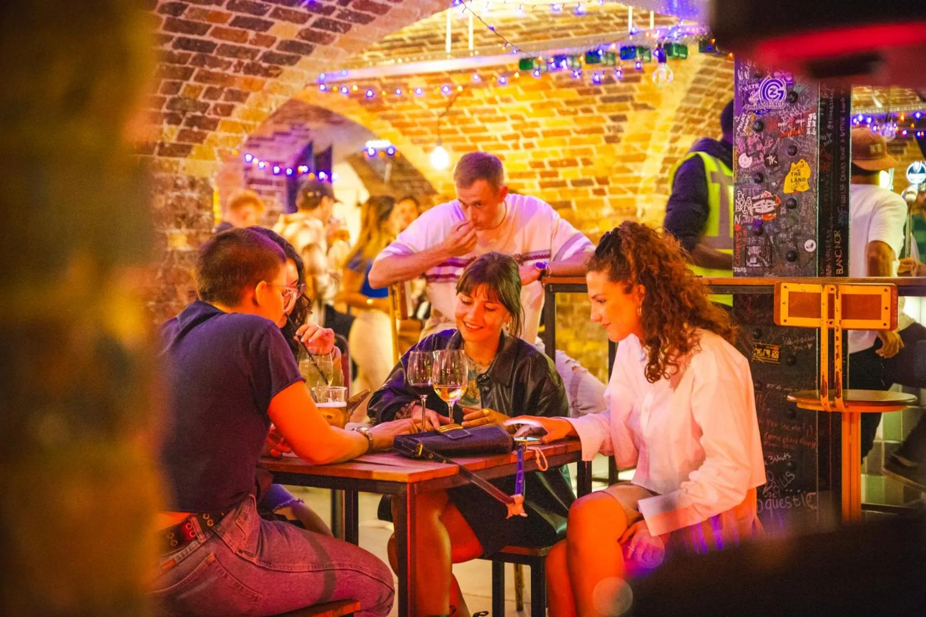 People in Wombat's City Hostel London