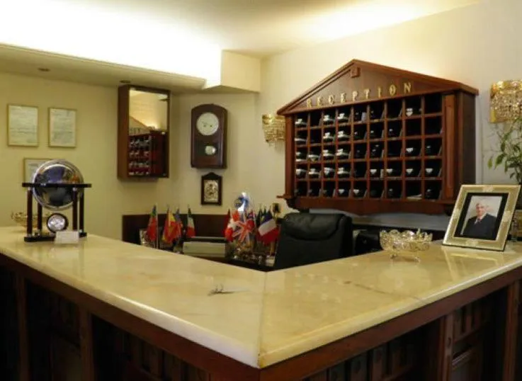 Lobby or reception in Hotel Meletiou