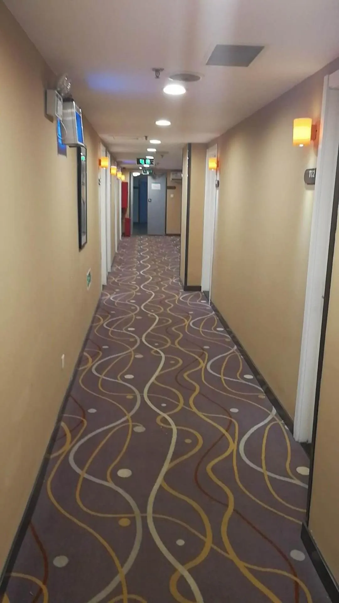 Decorative detail in 7Days Premium Beijing Dongzhimen Airport Express Station