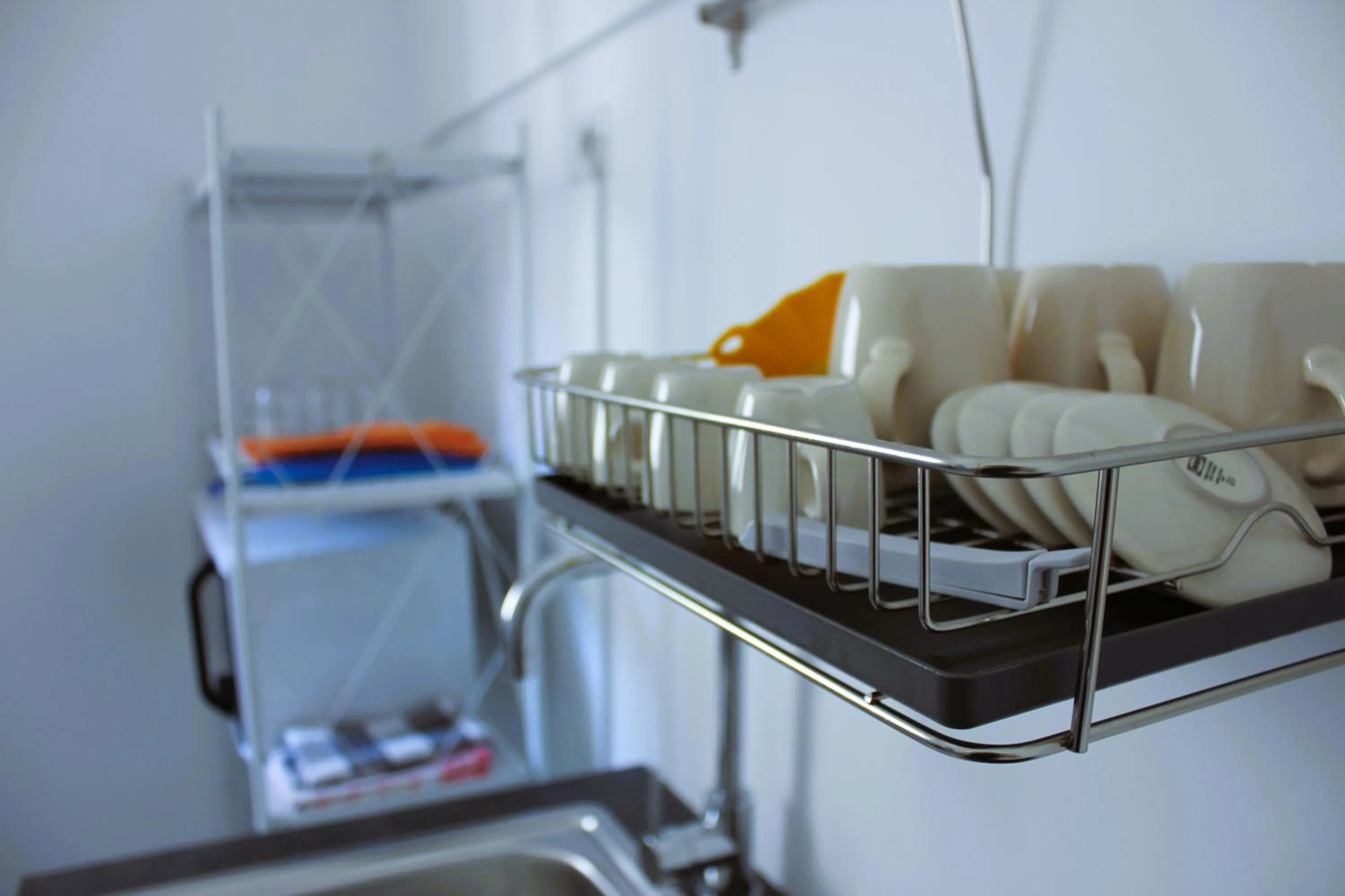 Kitchen or kitchenette, Bed in B&B Iris