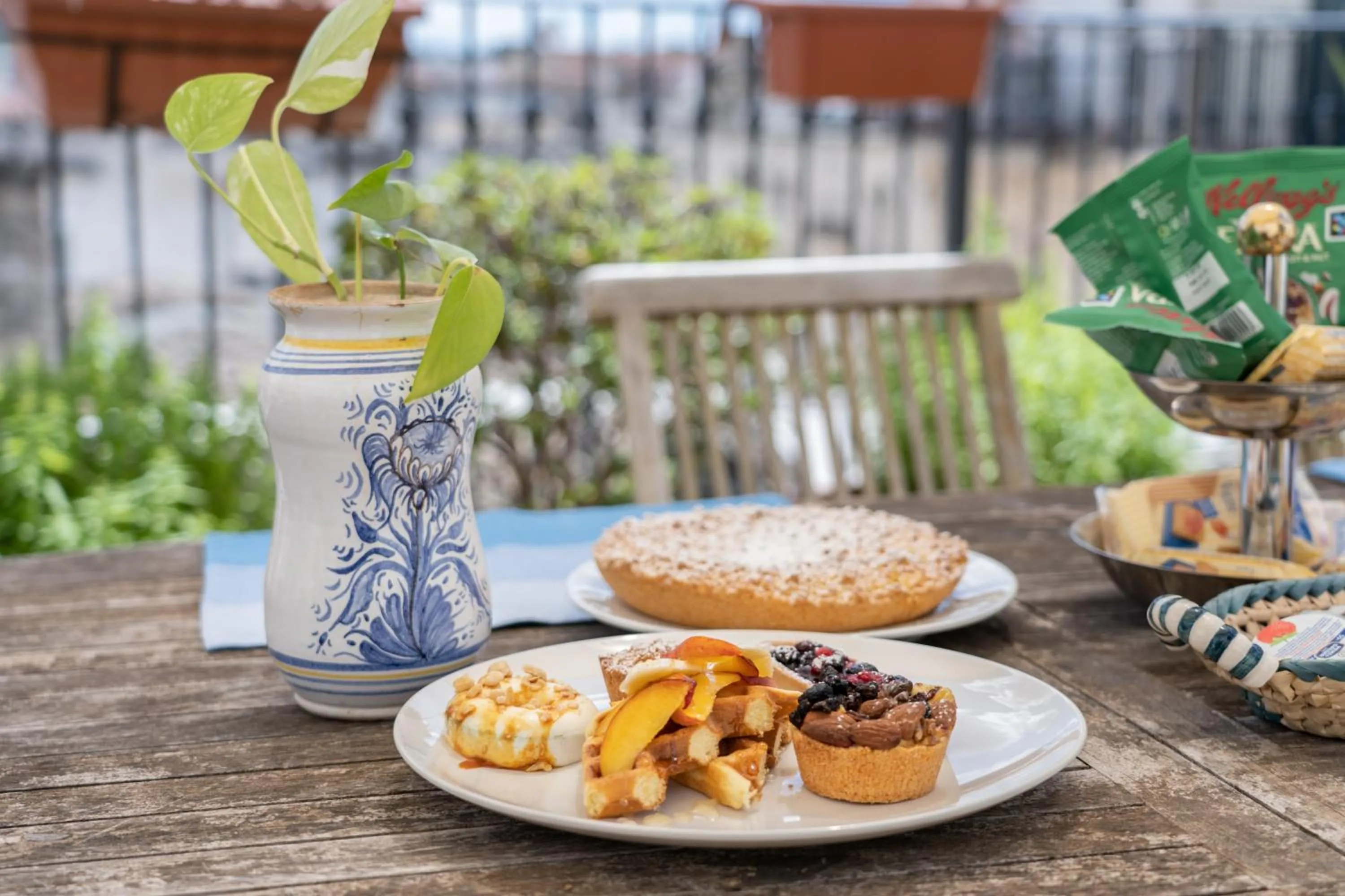 Food and drinks in B&B Iris