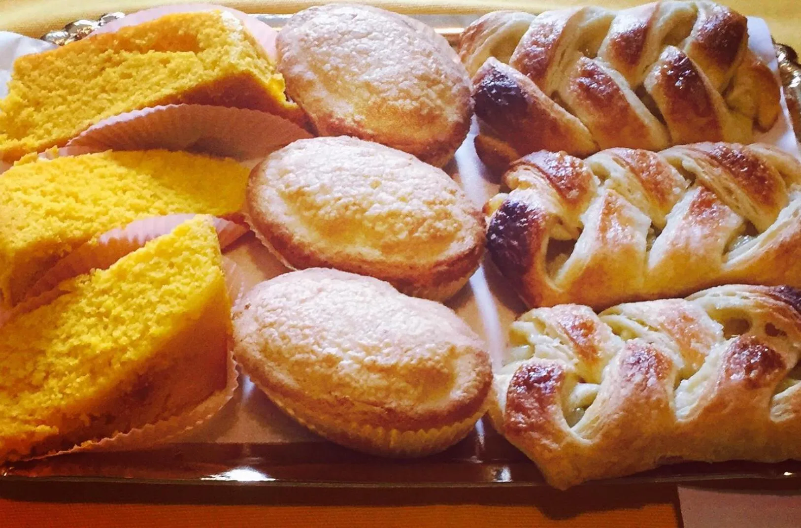 Italian breakfast in B&B Iris