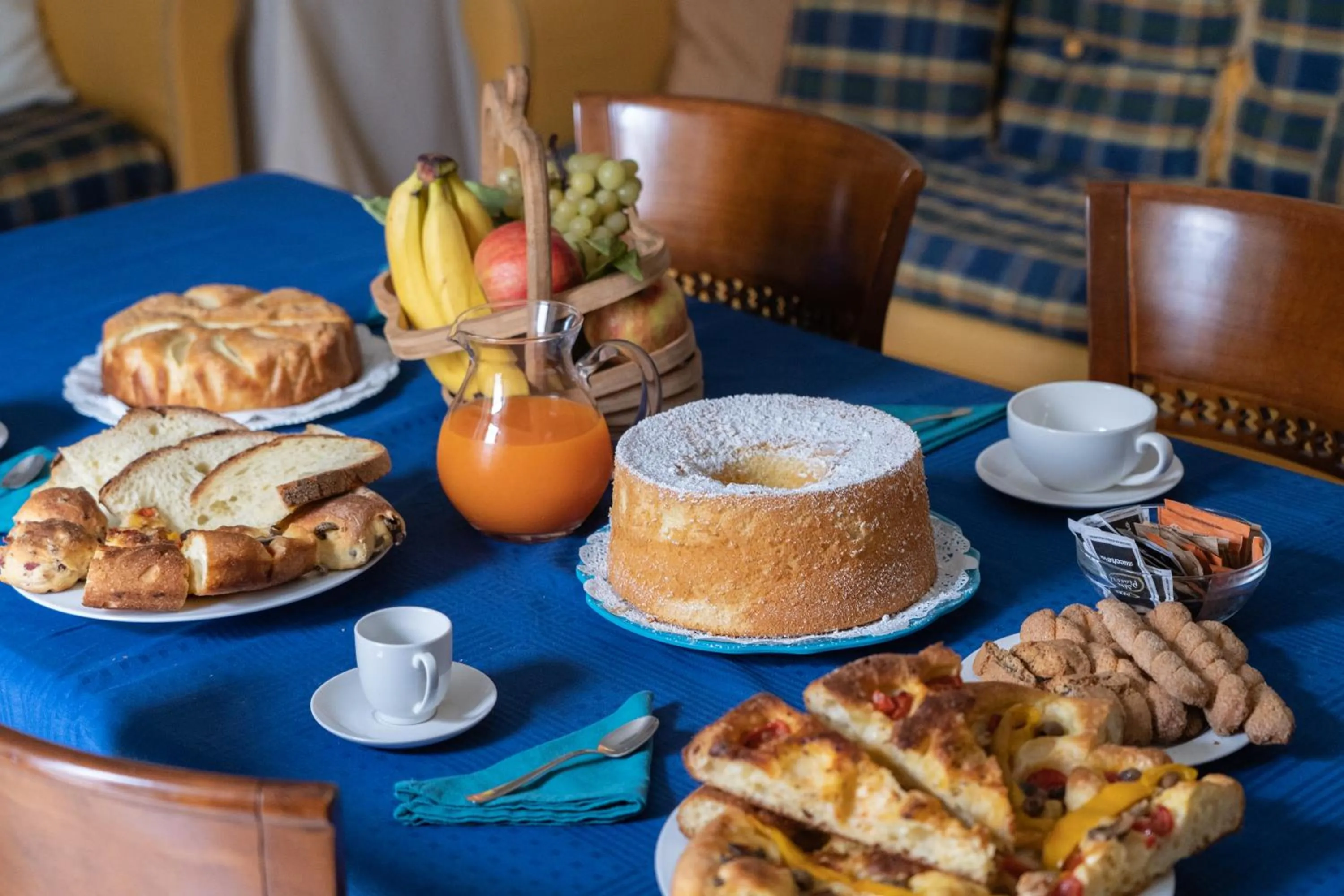 Food and drinks in B&B Iris