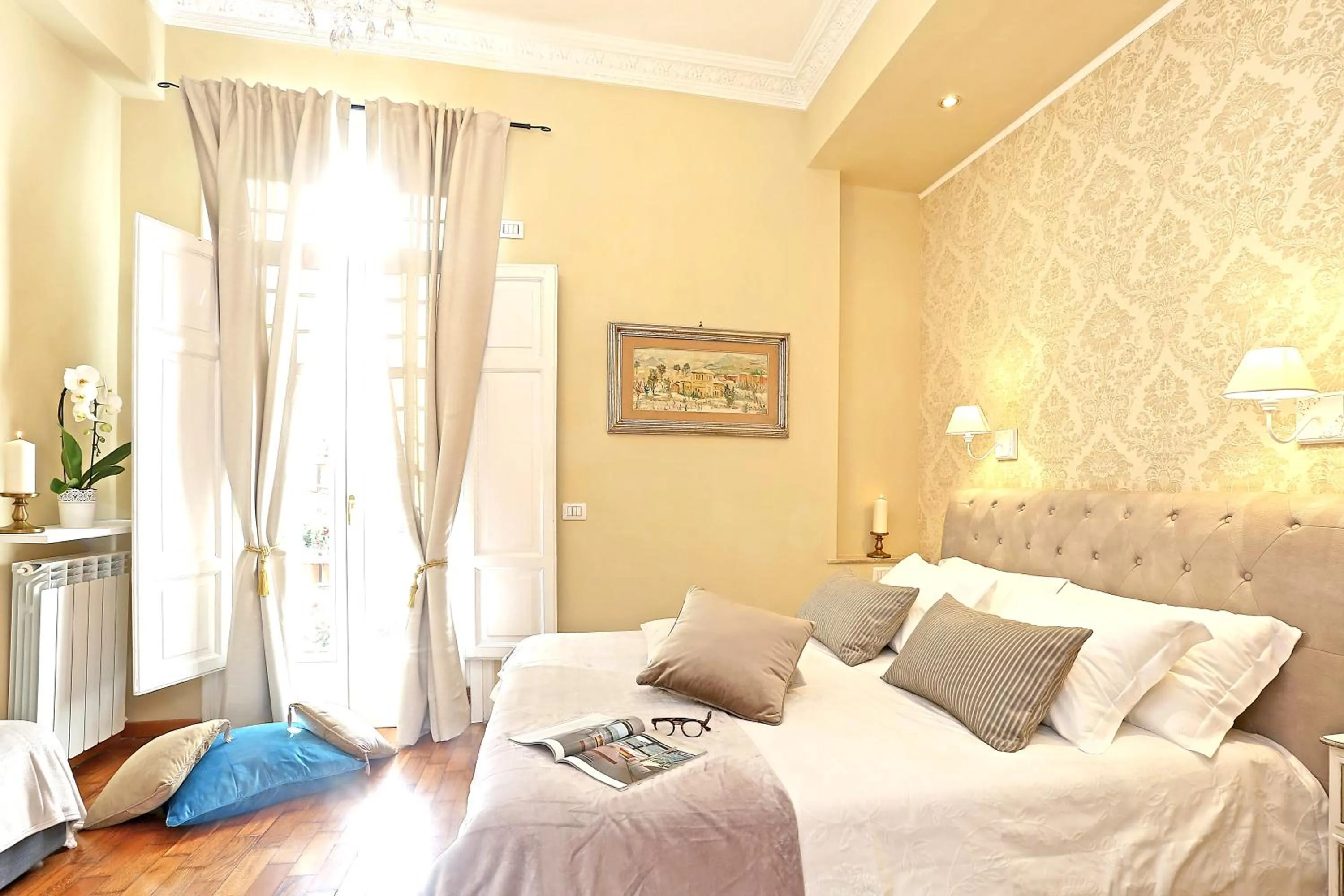 Bed in Liberty Rome Suites - Liberty Collection