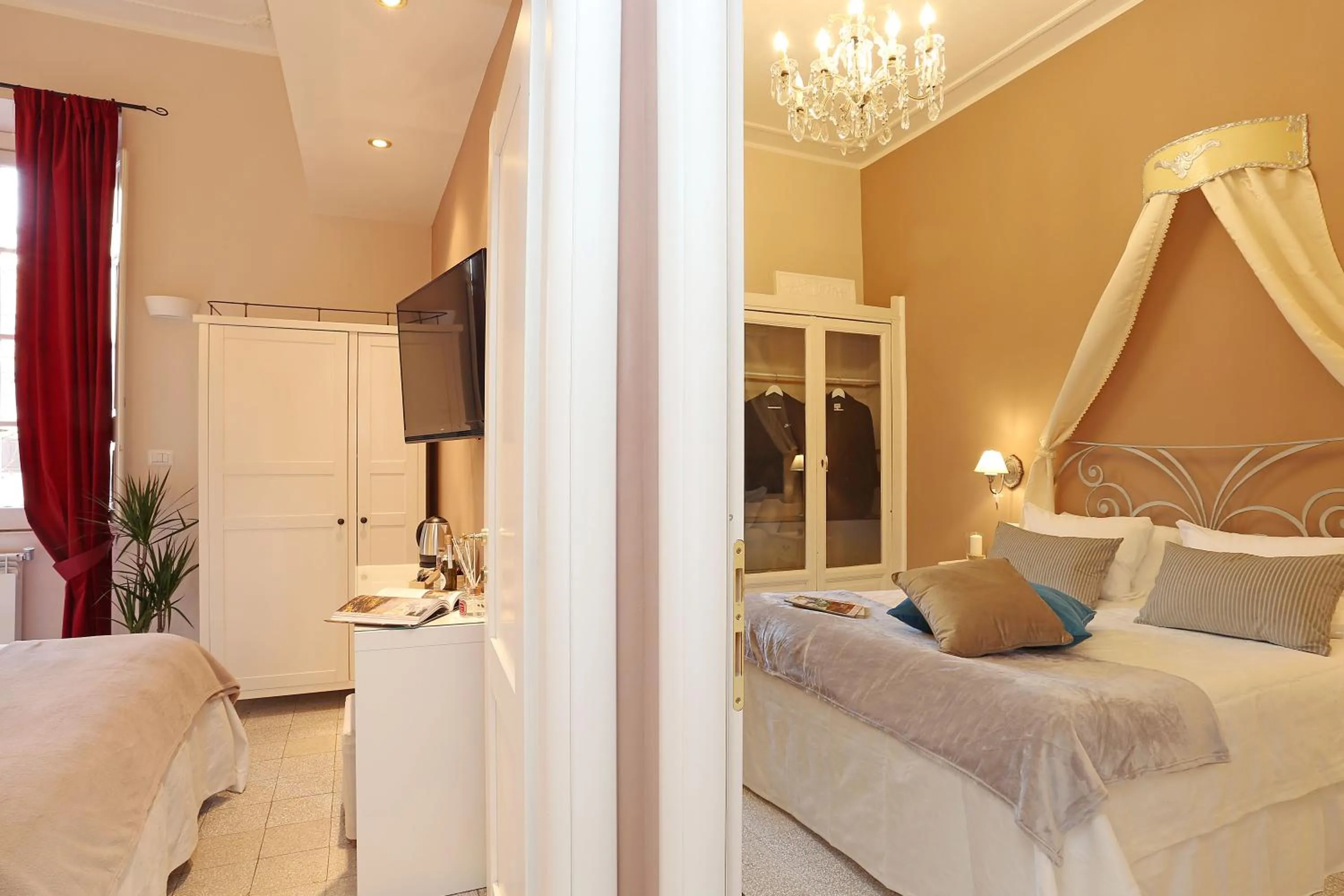 Bedroom, Bed in Liberty Rome Suites - Liberty Collection