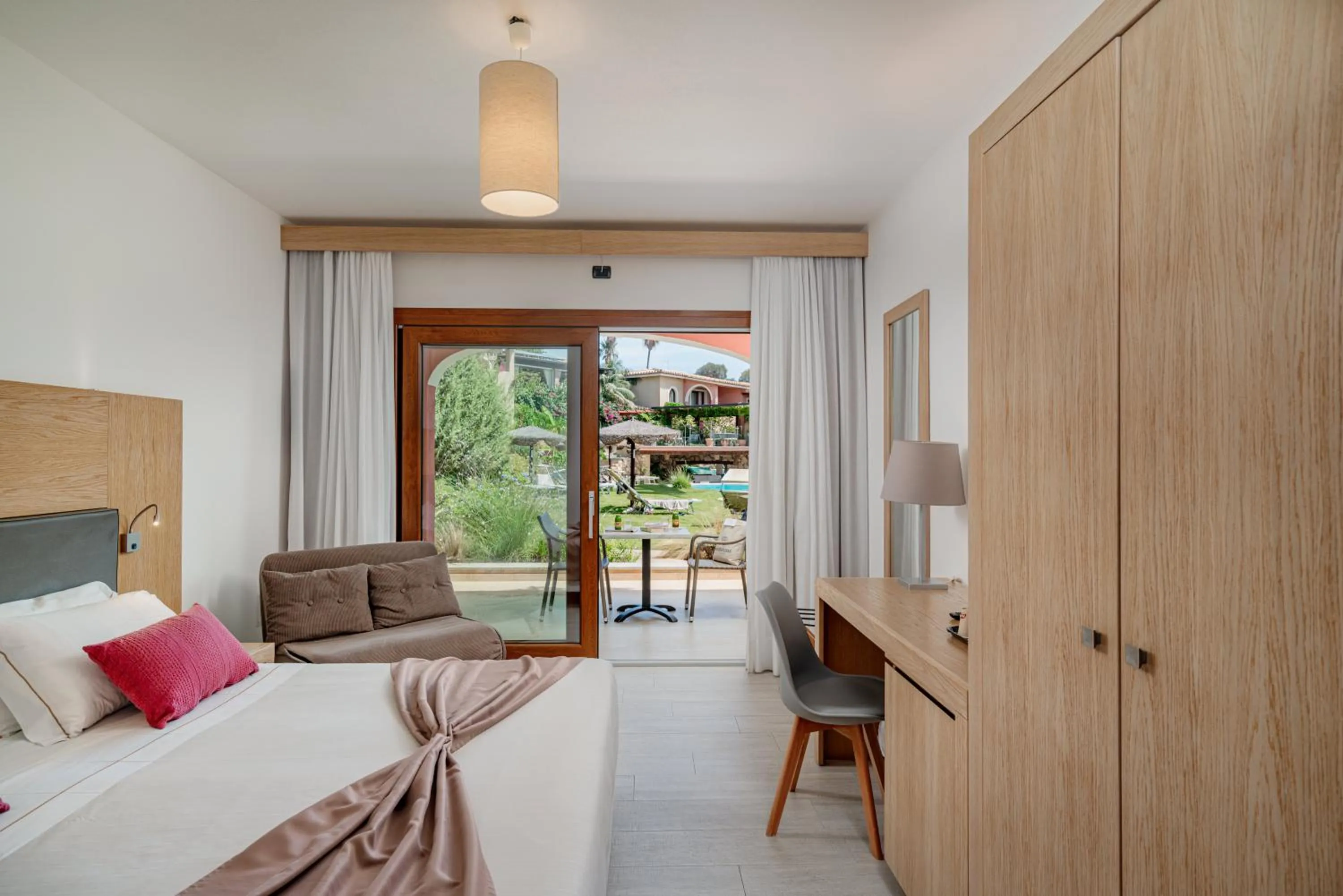 Bed in Hotel Mariposas