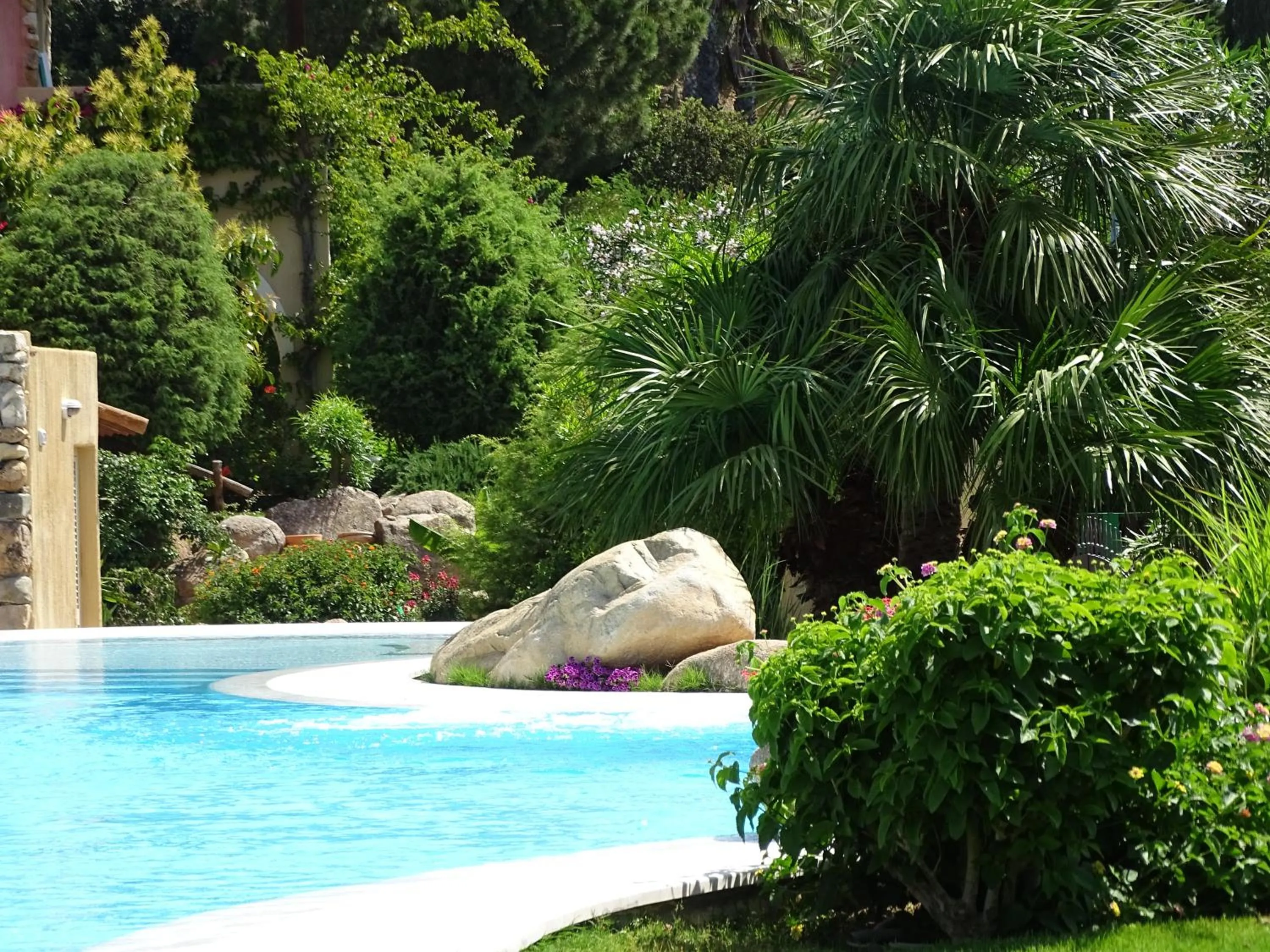 Garden in Hotel Mariposas